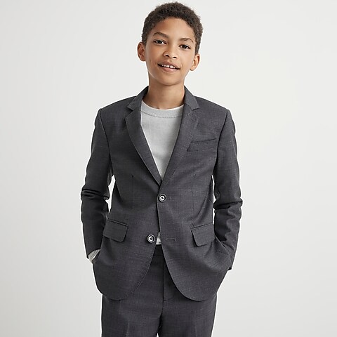 boys Boys' Ludlow suit jacket in stretch worsted wool