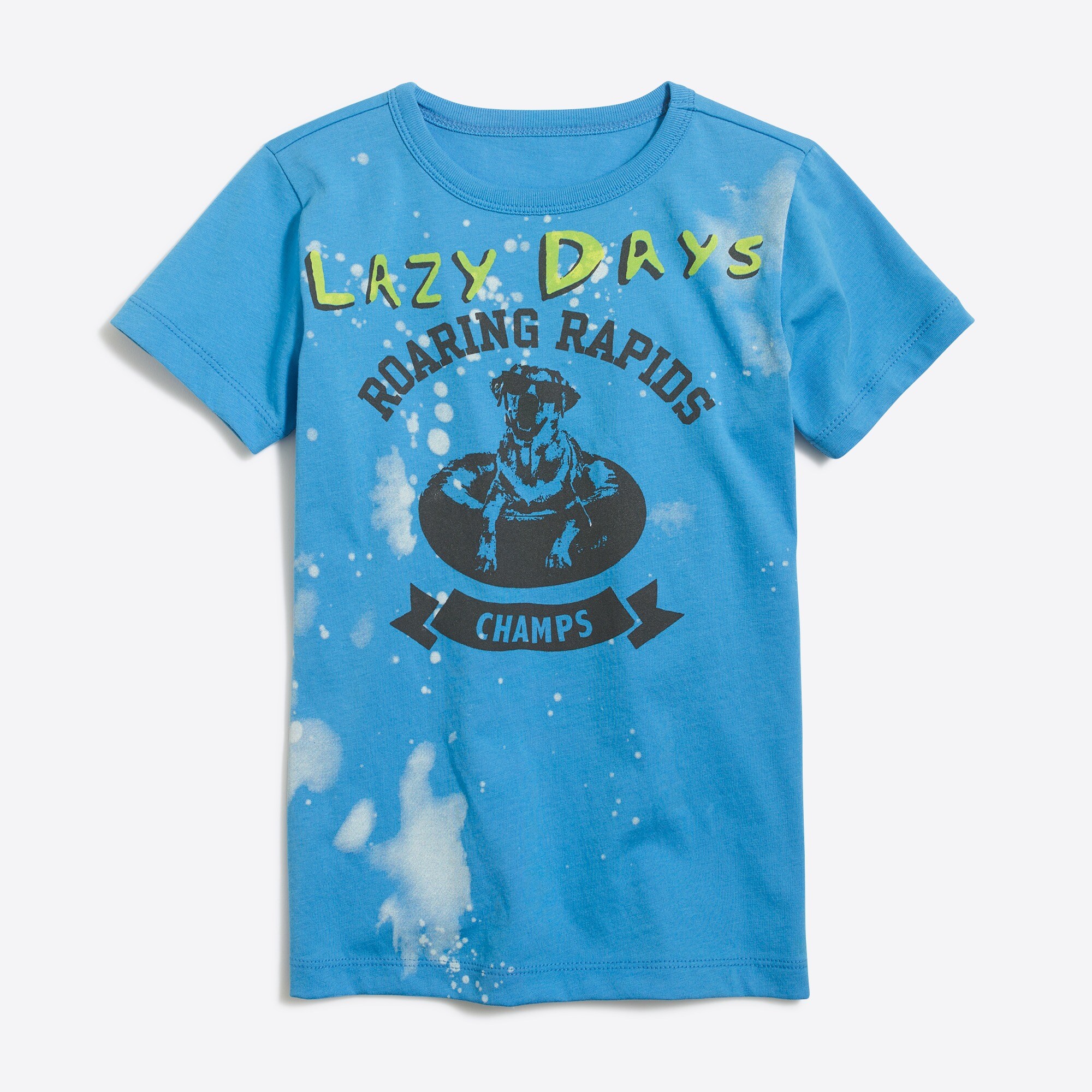 Boys' short-sleeve lazy days graphic tee