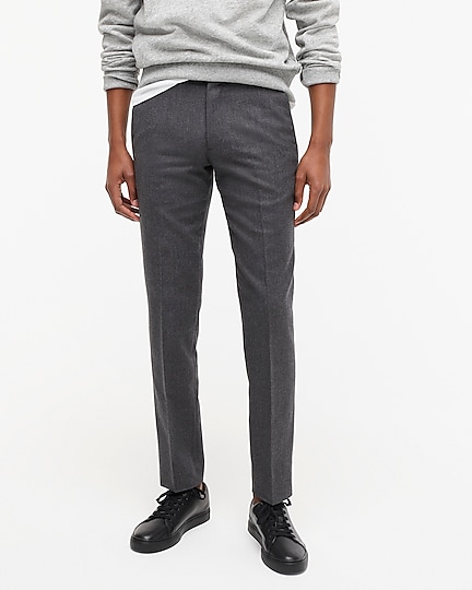 j.crew: ludlow slim-fit unstructured suit pant in english cotton-wool blend  twill for men