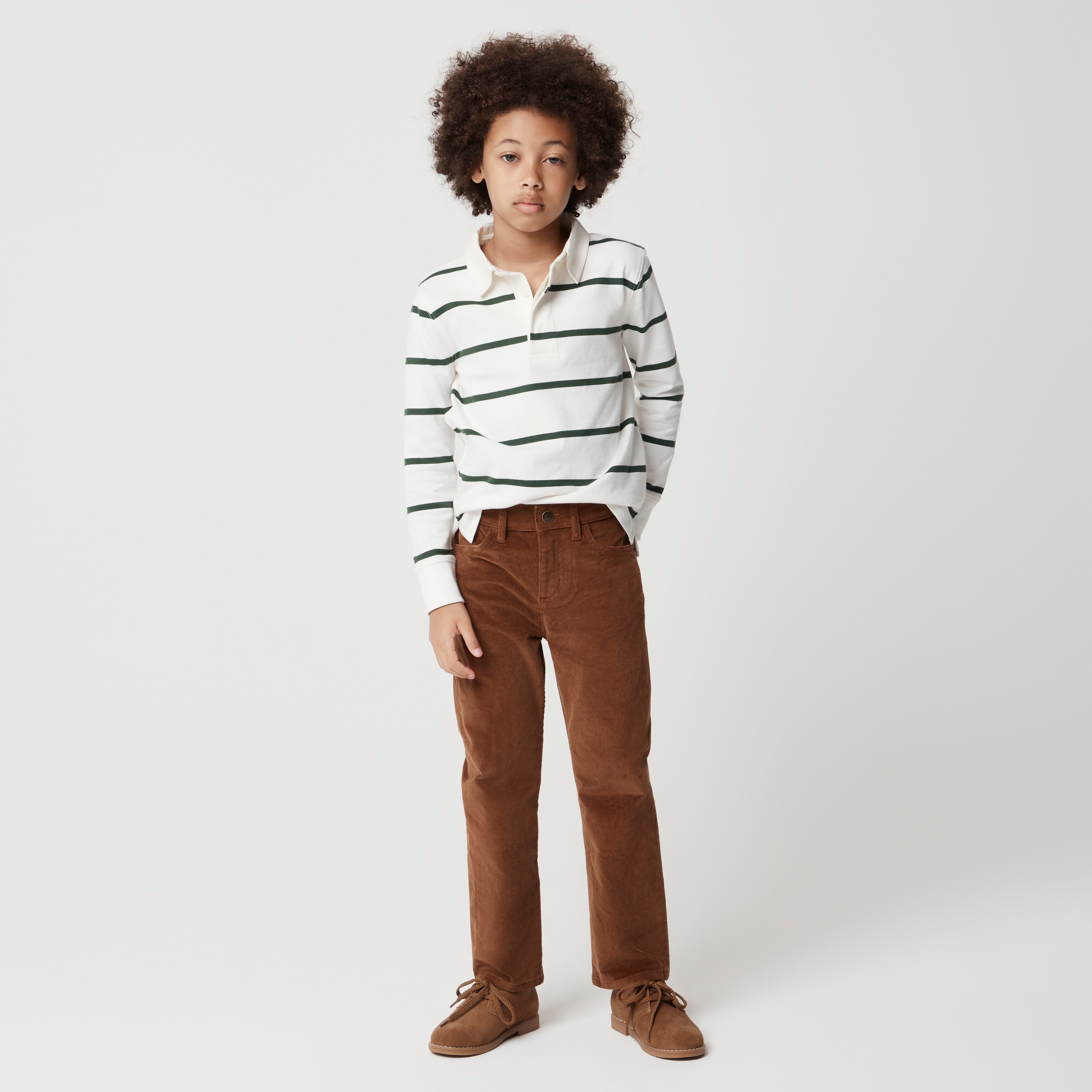 Boys' slim flex corduroy pant