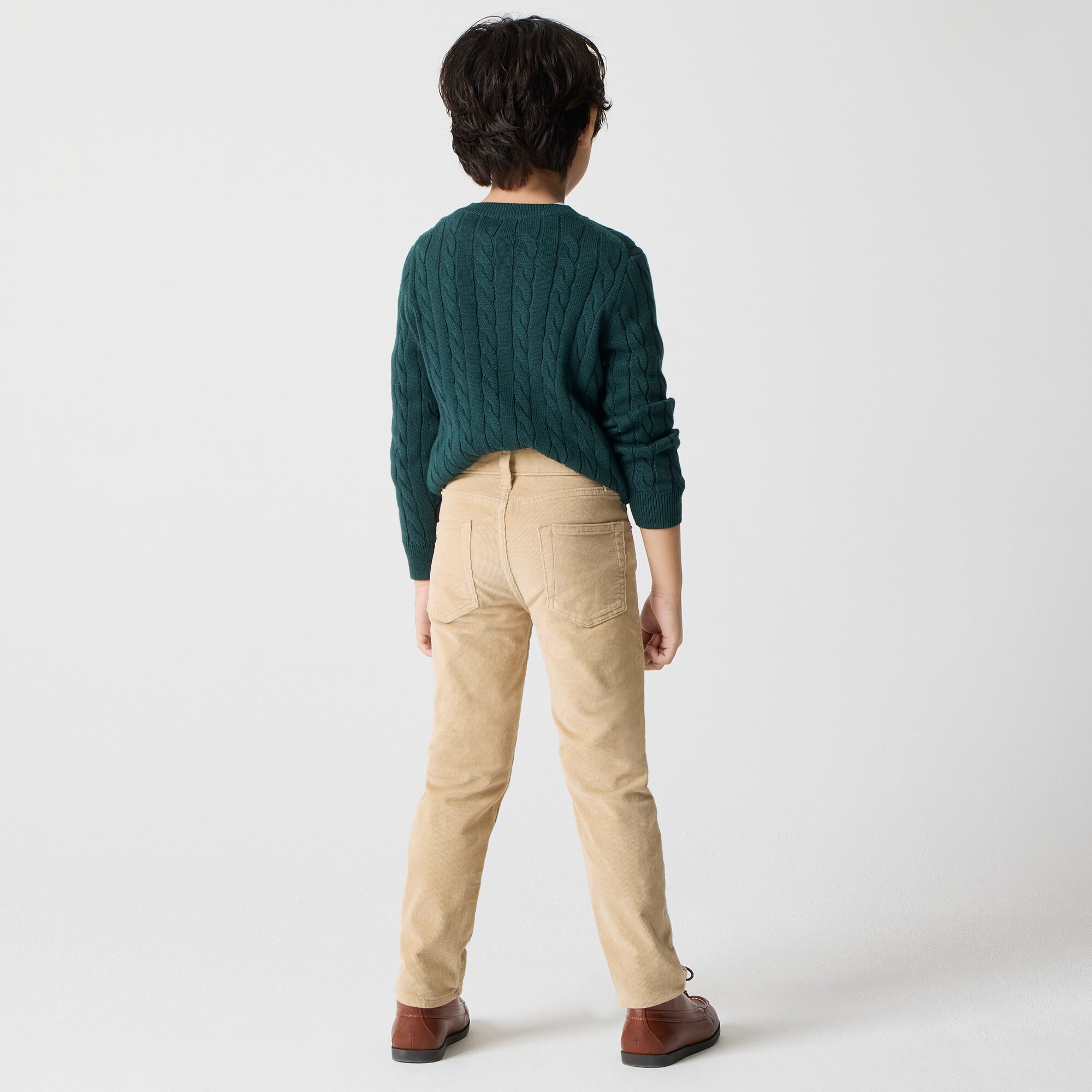 Boys' slim flex corduroy pant