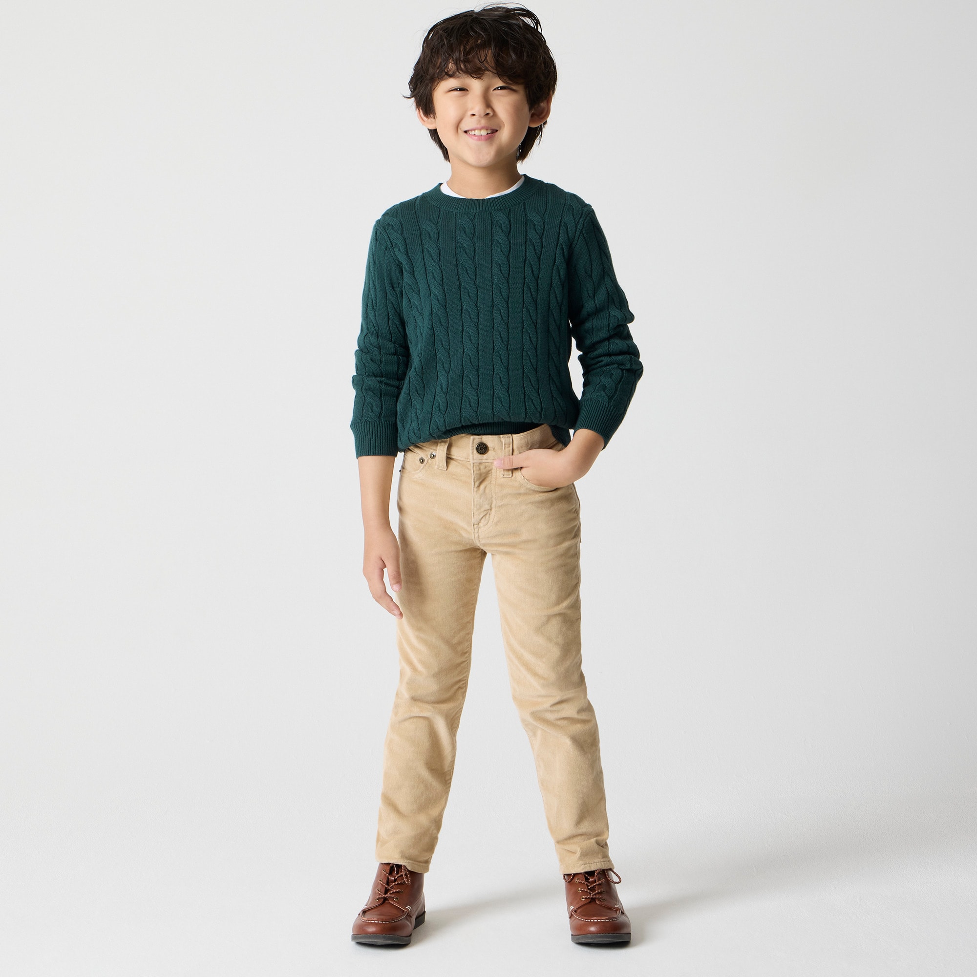  Boys' slim flex corduroy pant