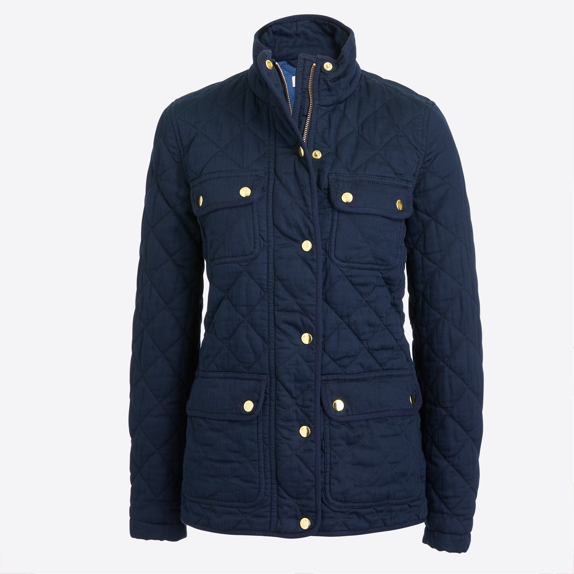 quilted field jacket for women