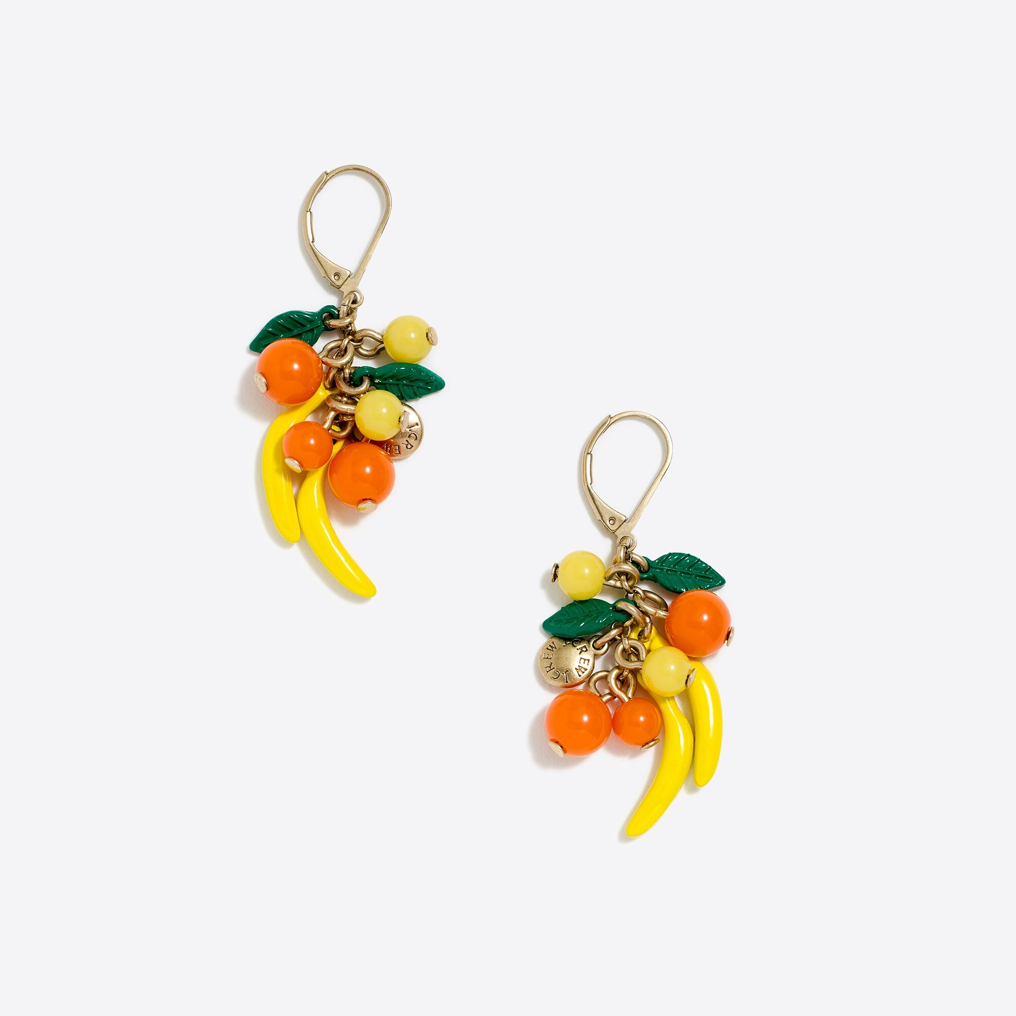 Fruit bunch drop earrings