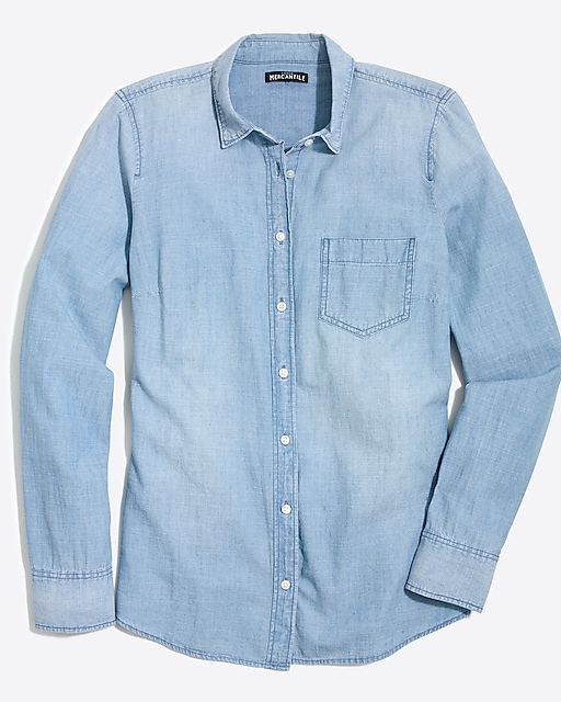 womens Chambray shirt in signature fit