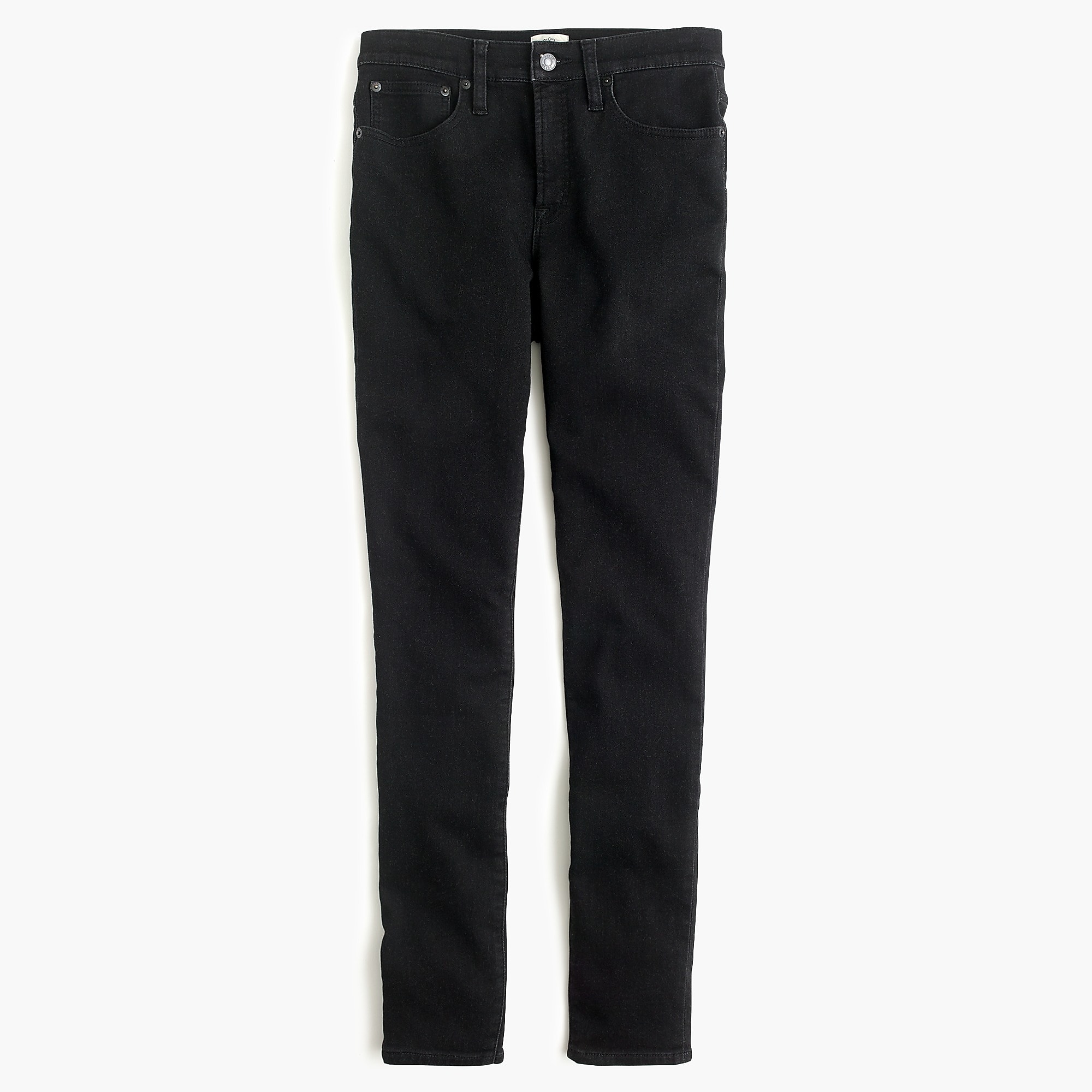 J.Crew: 9 High-rise Jeggings In Black Wash