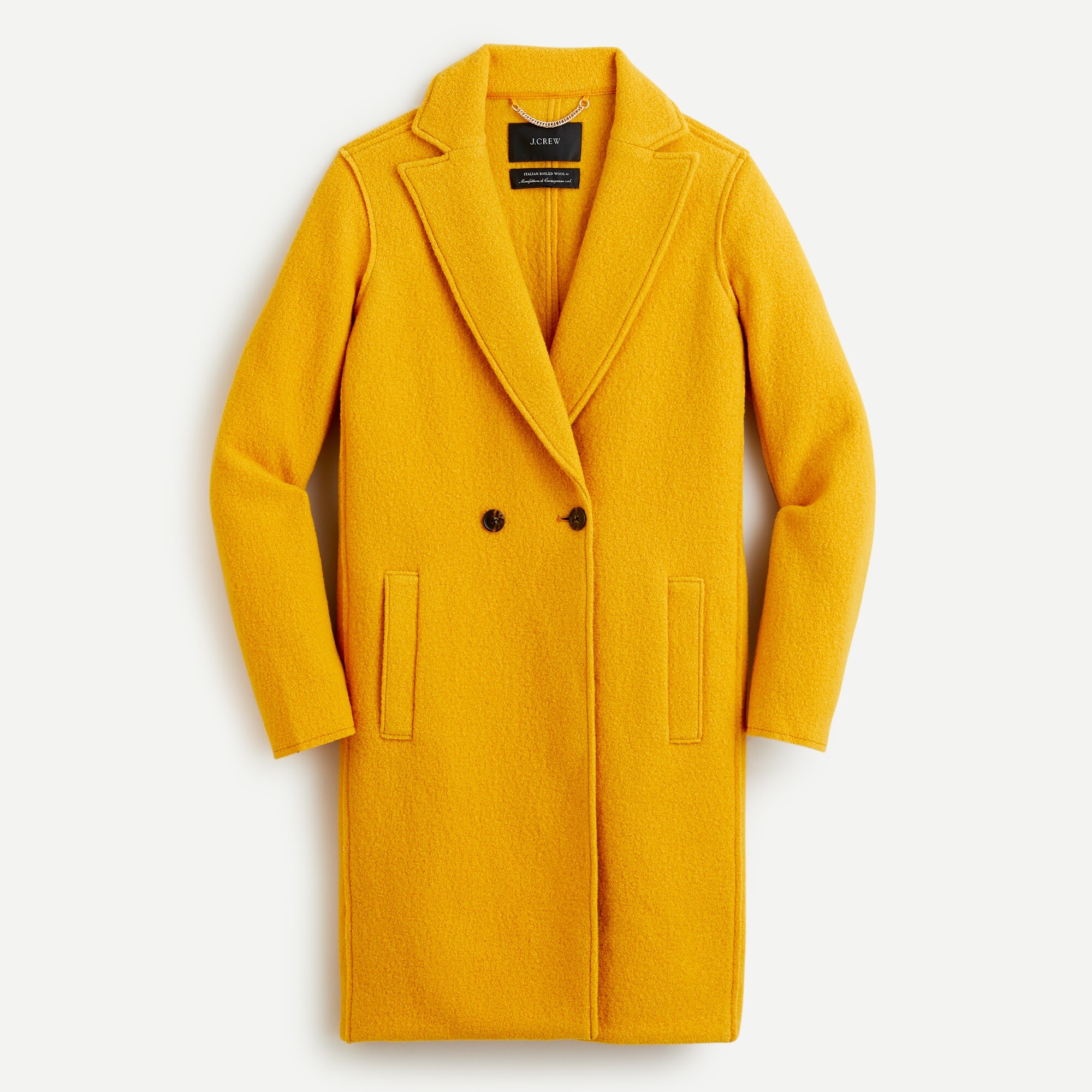 j crew wool top coat