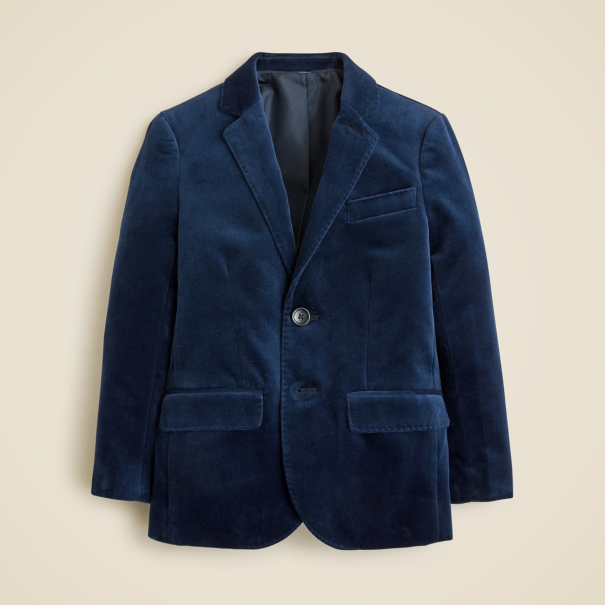 Boys' Ludlow blazer in velvet