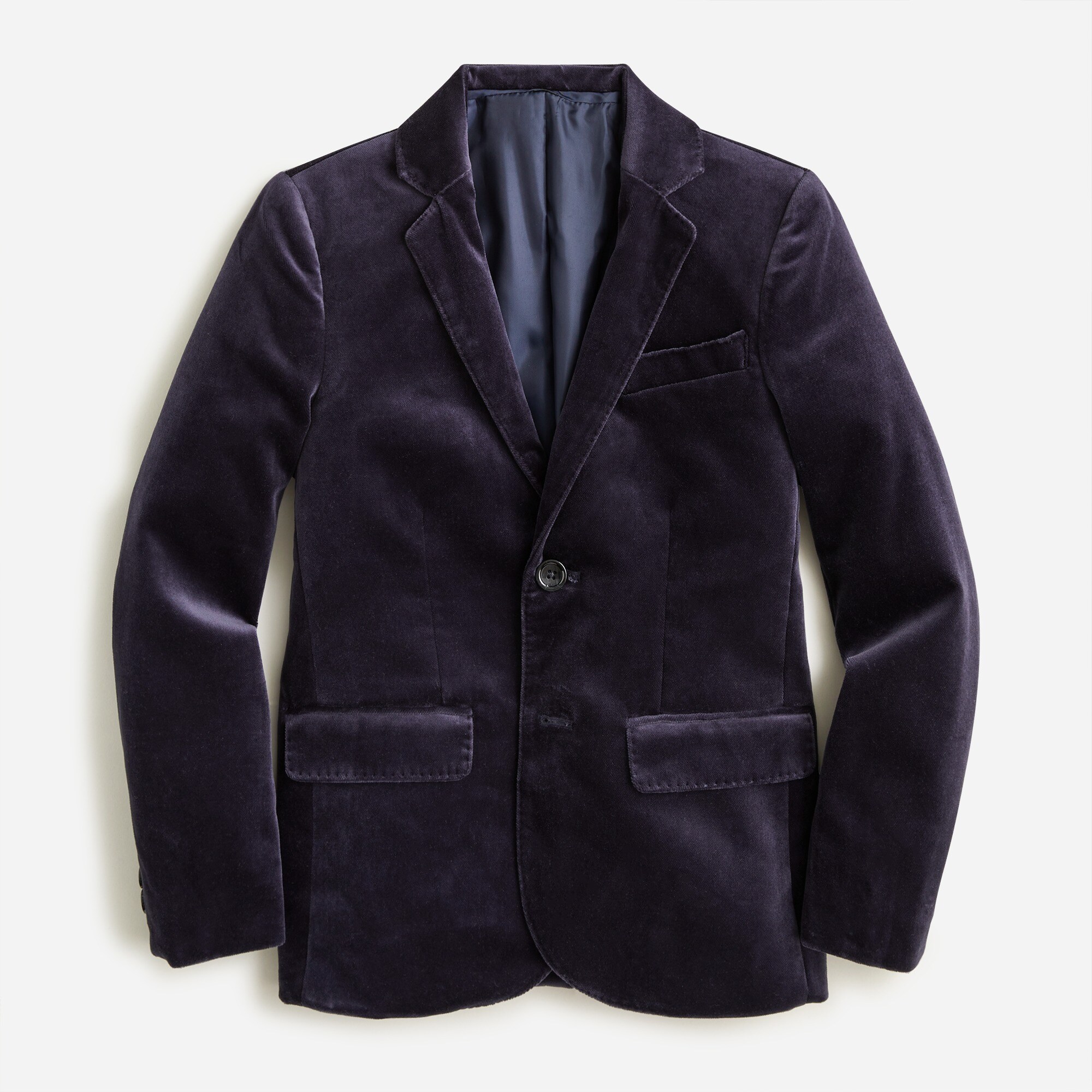 Boys' Ludlow party blazer in velvet