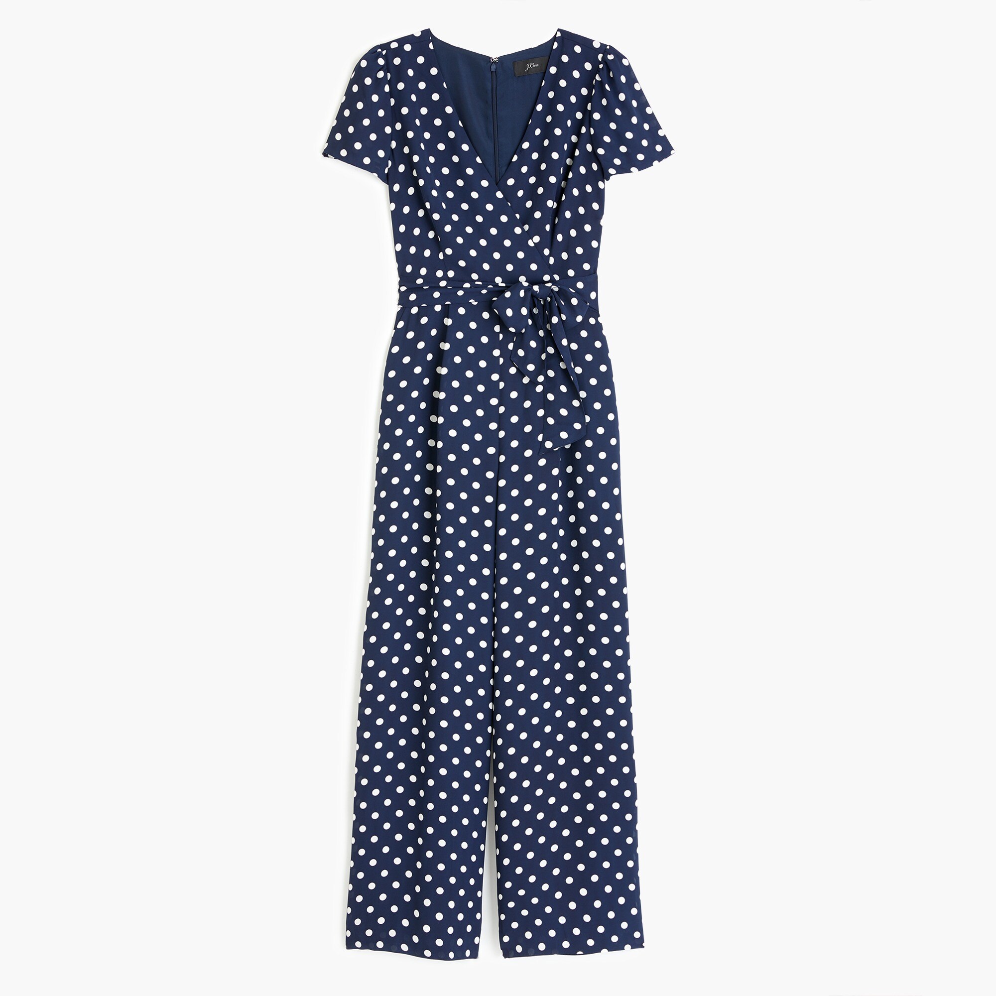 j crew polka dot jumpsuit