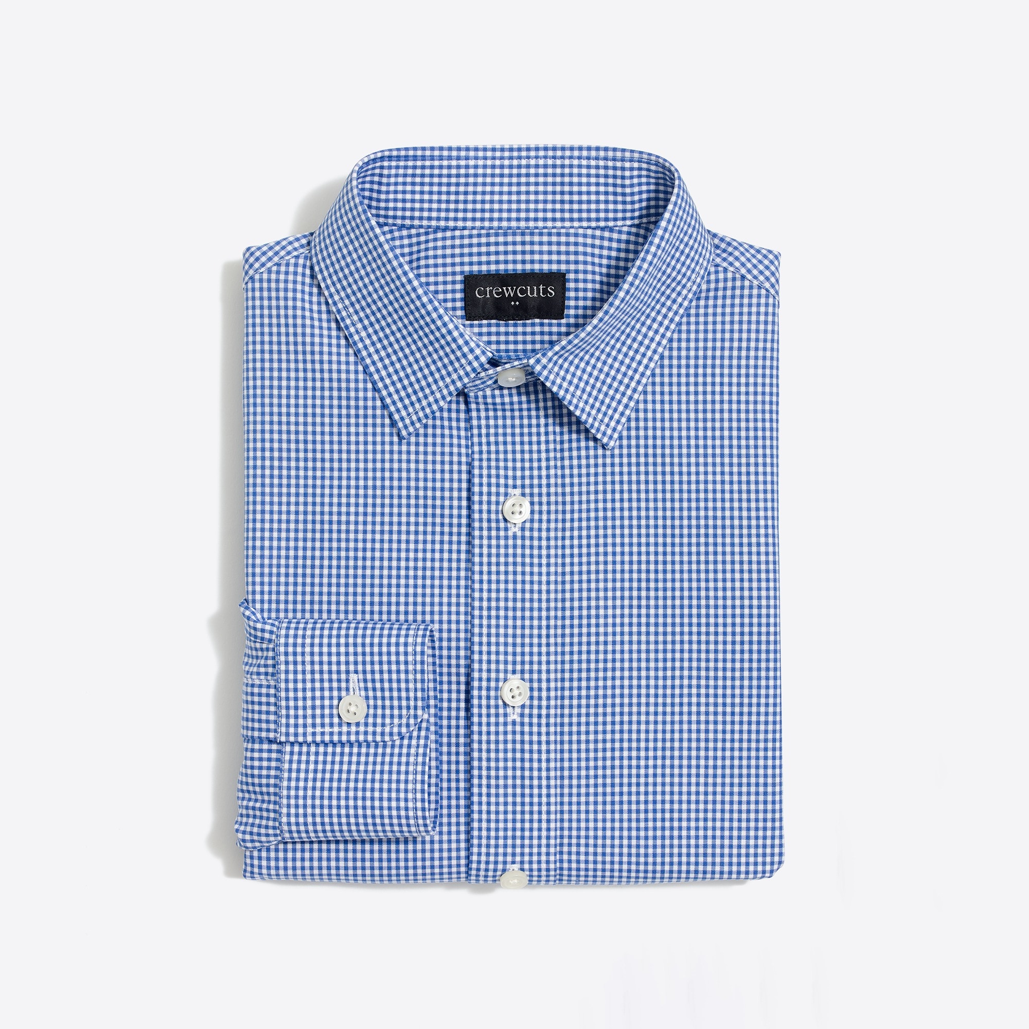 Boys' long-sleeve flex Thompson patterned shirt
