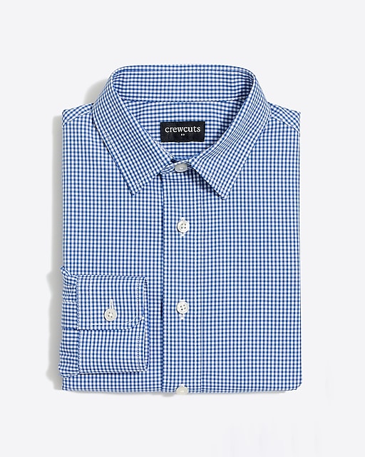  Boys&apos; long-sleeve flex Thompson patterned shirt