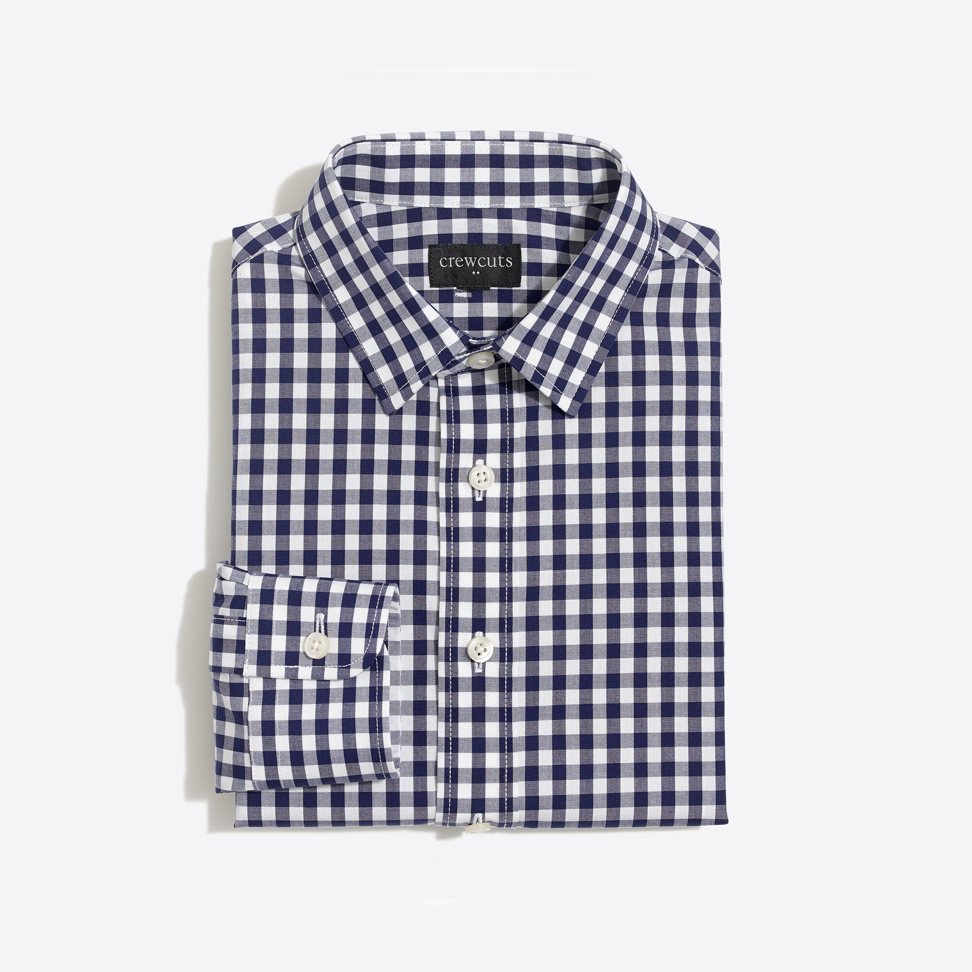  Boys&apos; long-sleeve flex Thompson patterned shirt