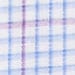 Boys' long-sleeve flex Thompson patterned shirt BLUE WHITE PURPLE