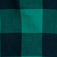 Plaid shirt NAVY GREEN BUFFALO CHEC factory: plaid shirt for women