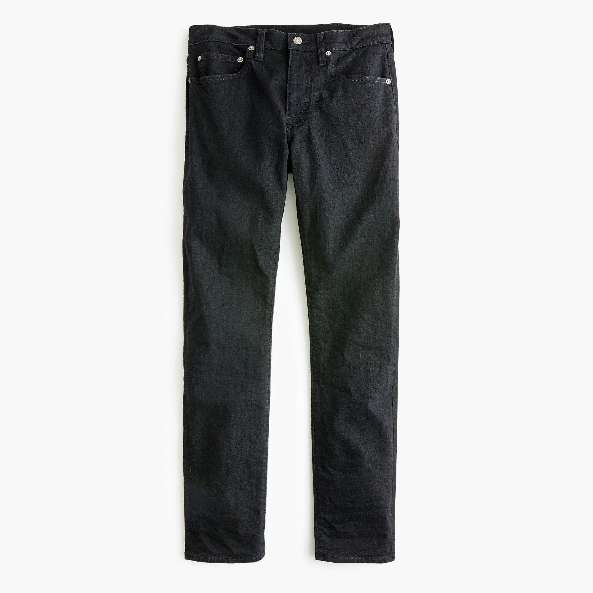 484 Slim-fit Stretch Jean In Deep Black For Men