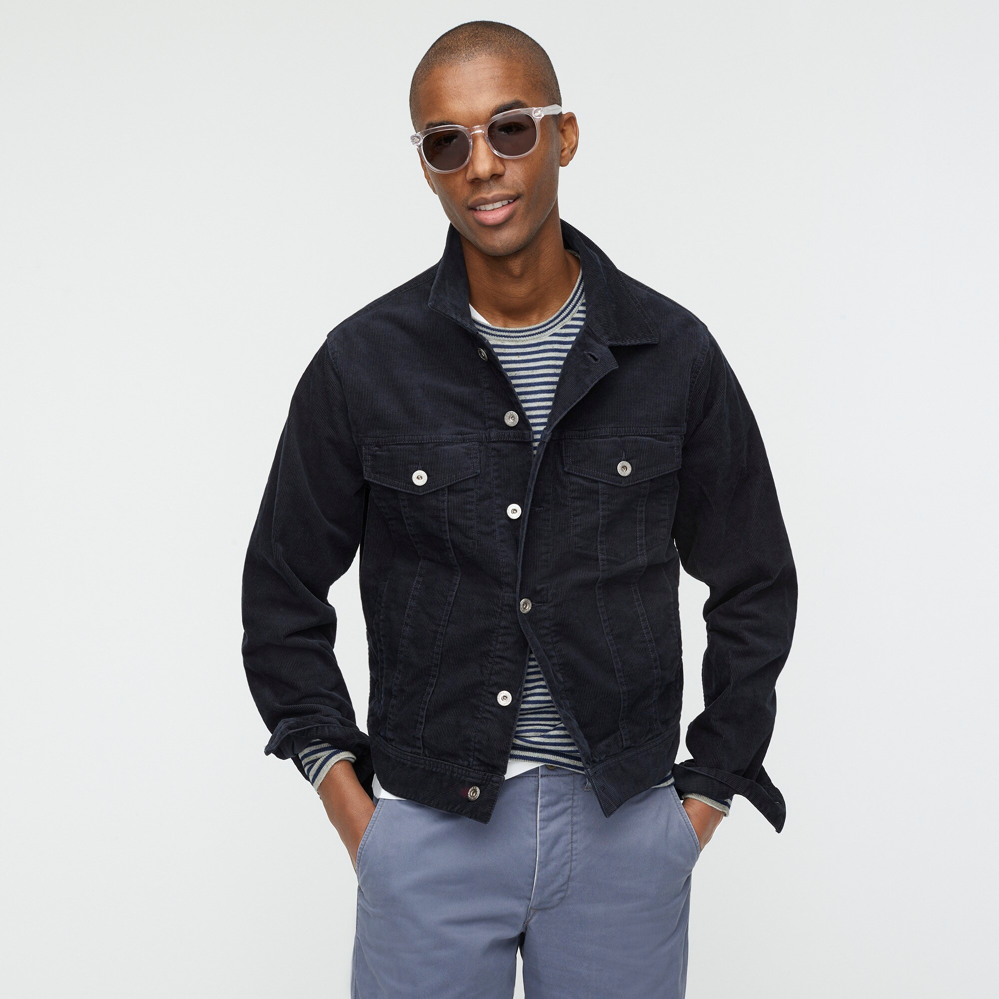 corduroy trucker jacket mens