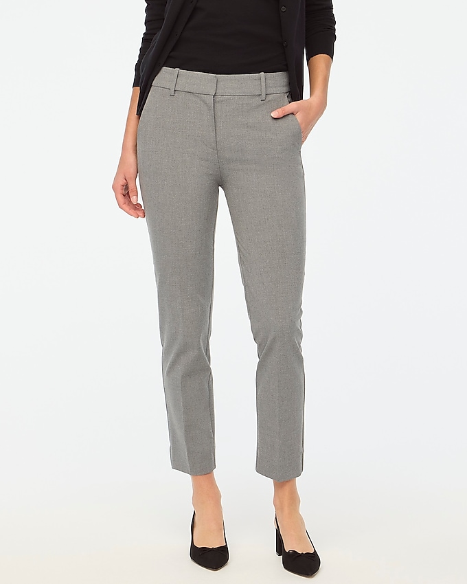 Factory: Slim Cropped Ruby Pant In Stretch Twill For Women Factory: Slim Cropped Ruby Pant In Stretch Twill For Women