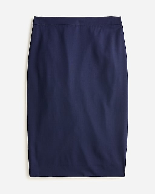 womens No. 2 Pencil&reg; skirt in Italian stretch wool