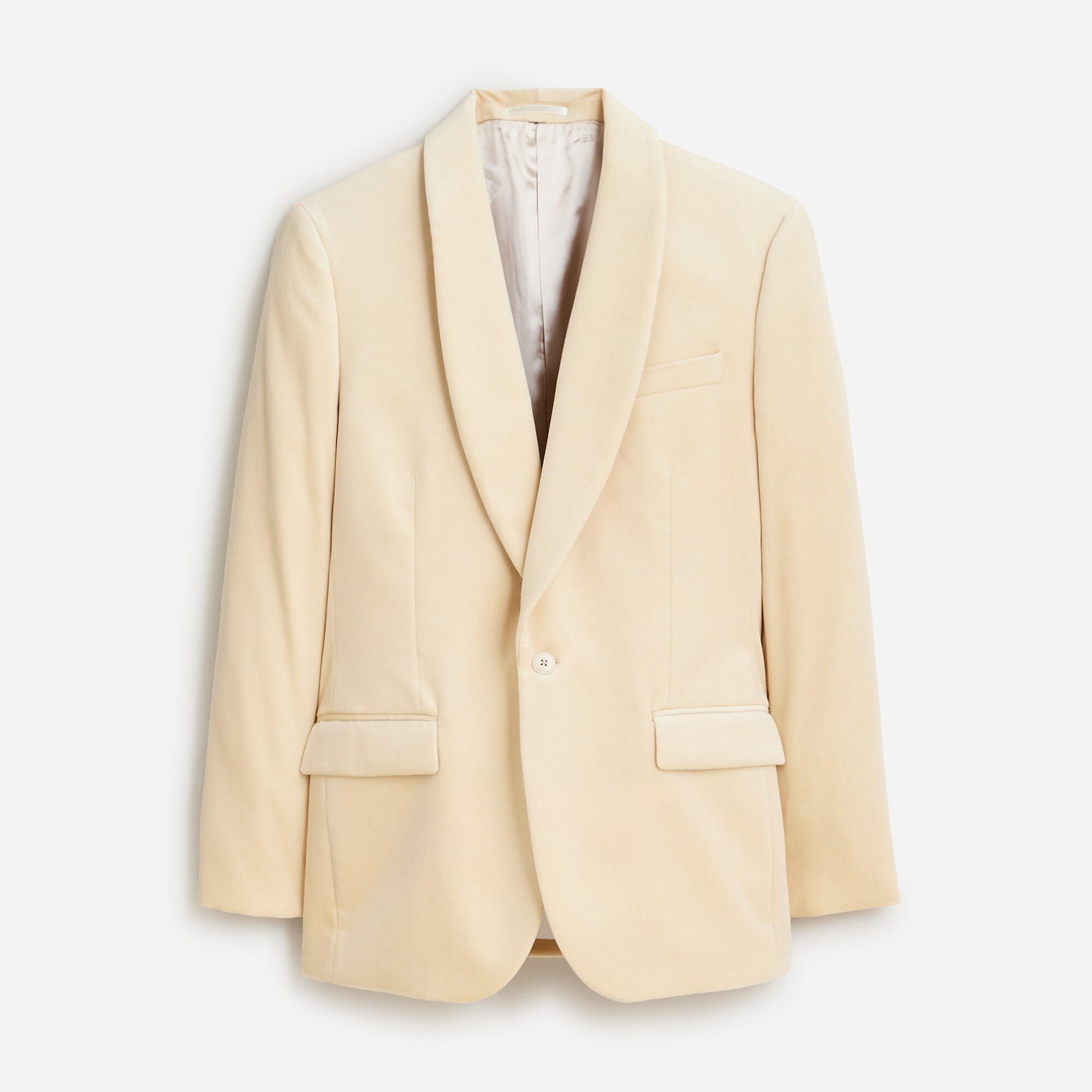  Ludlow Slim-fit shawl-collar tuxedo jacket in velvet
