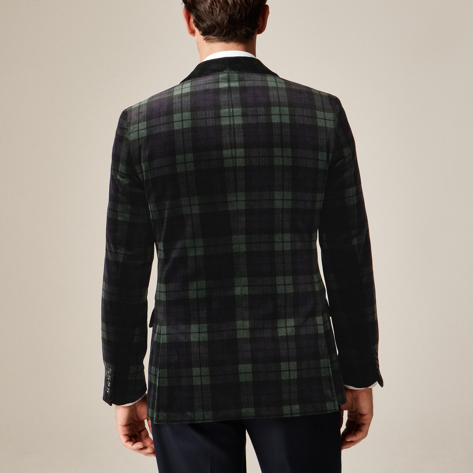 Shawl-collar Dinner Jacket In Velvet For Men | J.Crew
