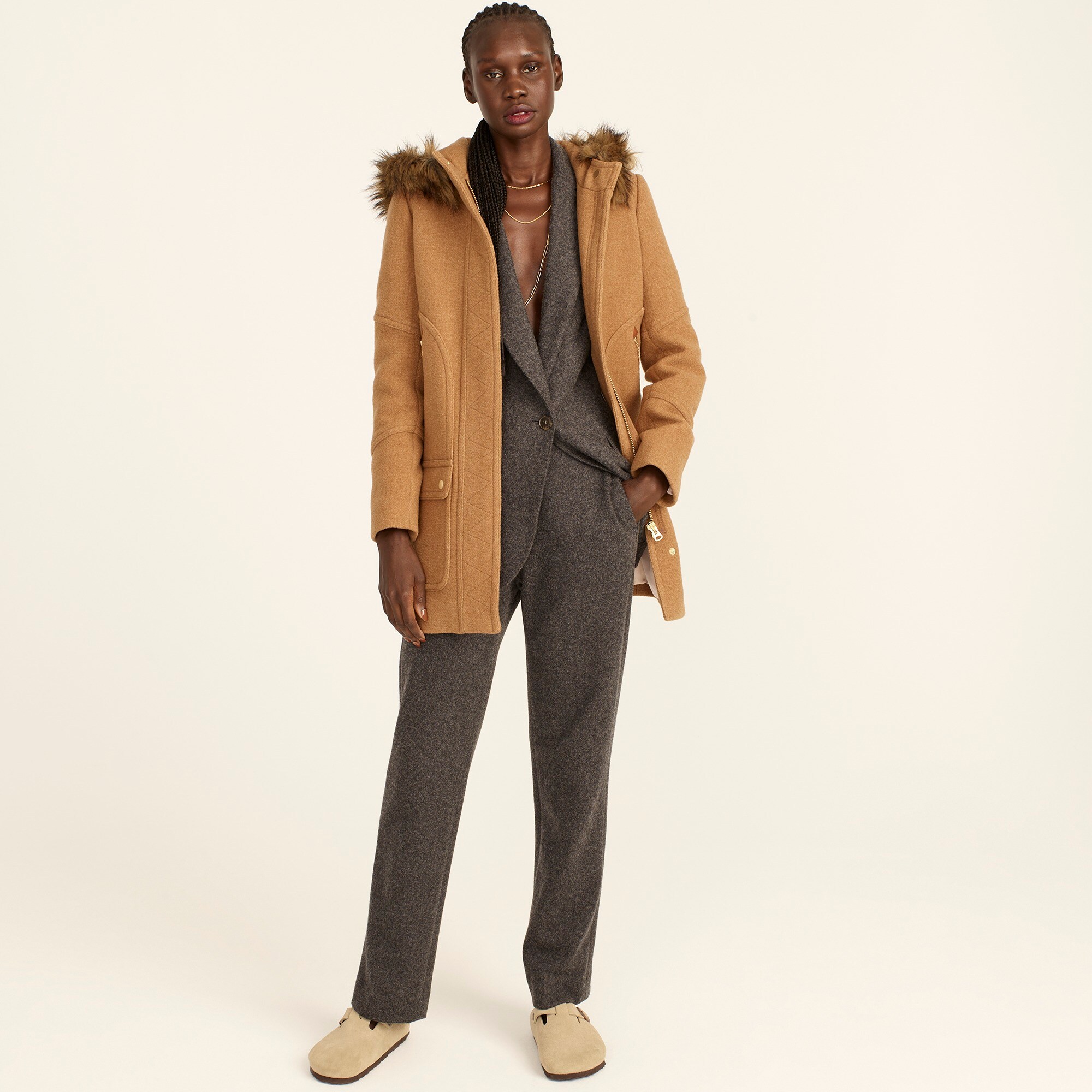 j crew chateau parka review