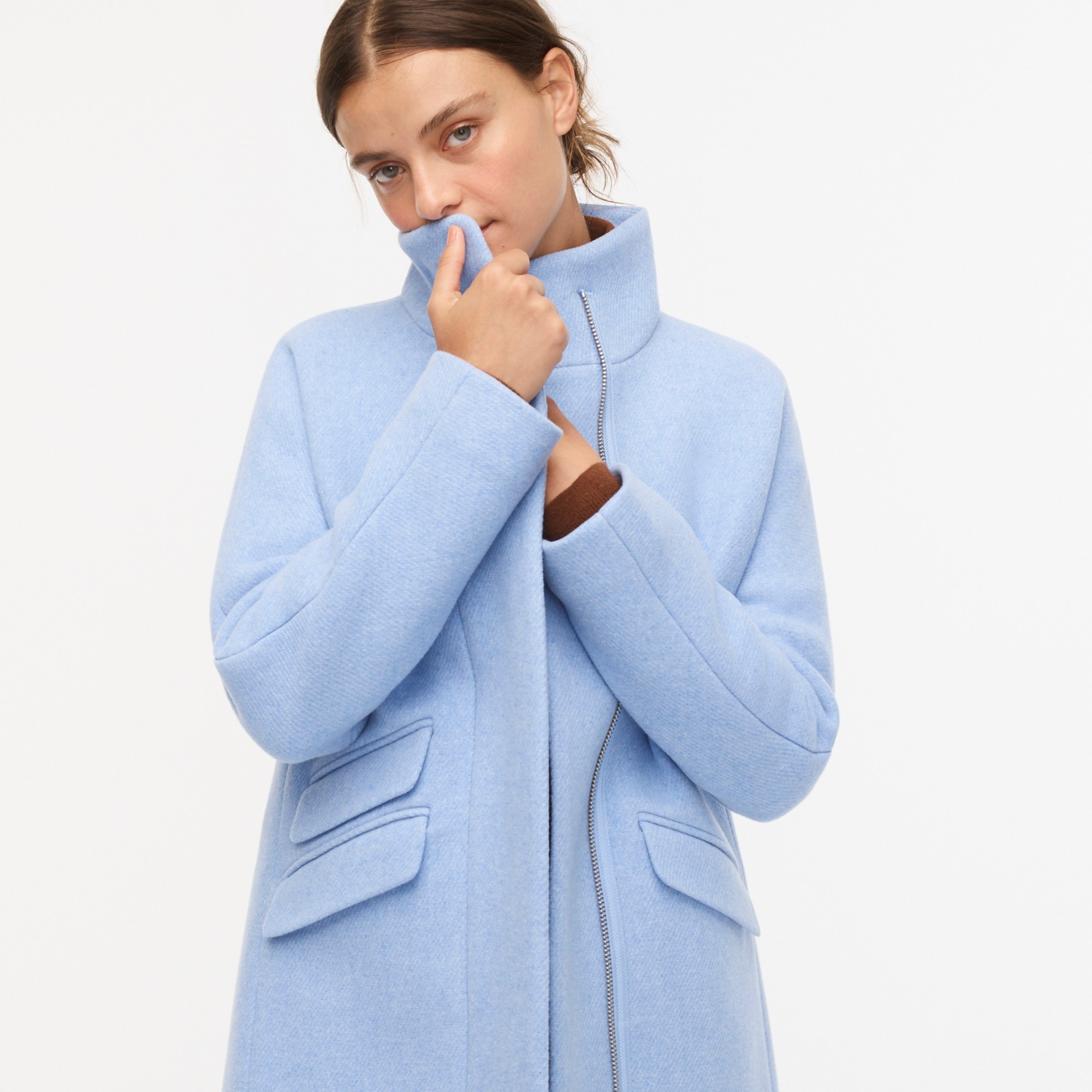 j crew stadium cloth nello gori coat