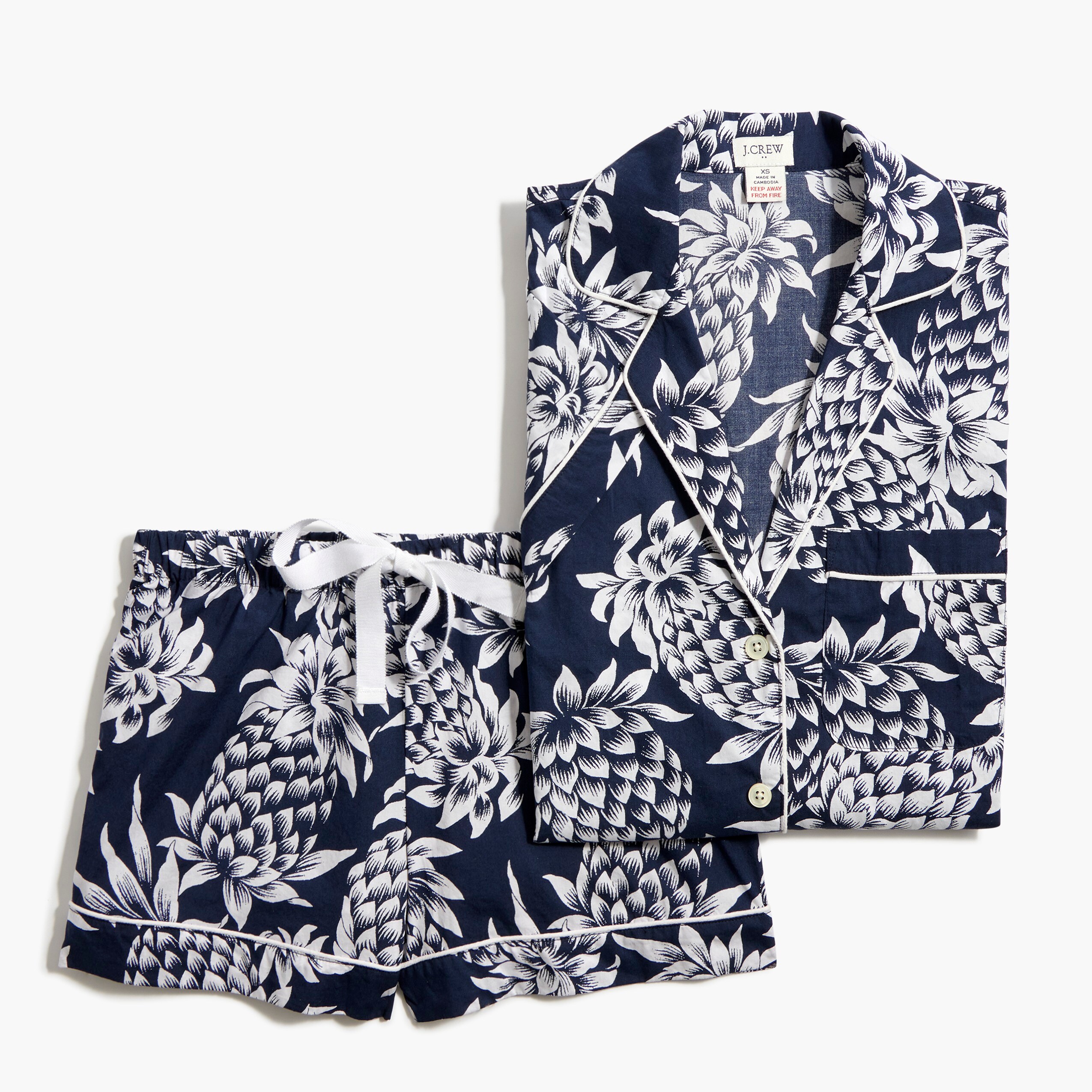 j crew petite pajamas