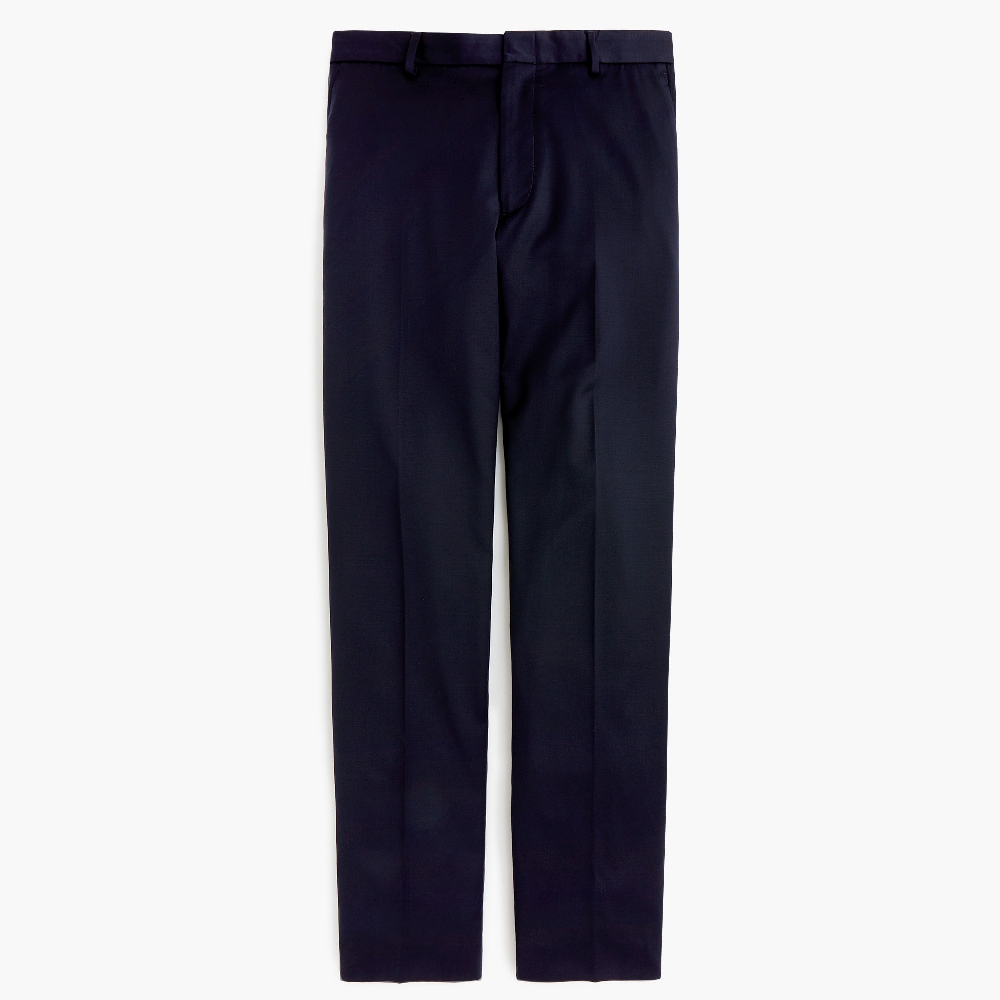 パンツ 60's Blue&Black Chambray Wool Slacks Ludlow Classic-fit Pant In Stretch Classic Navy Four-season
