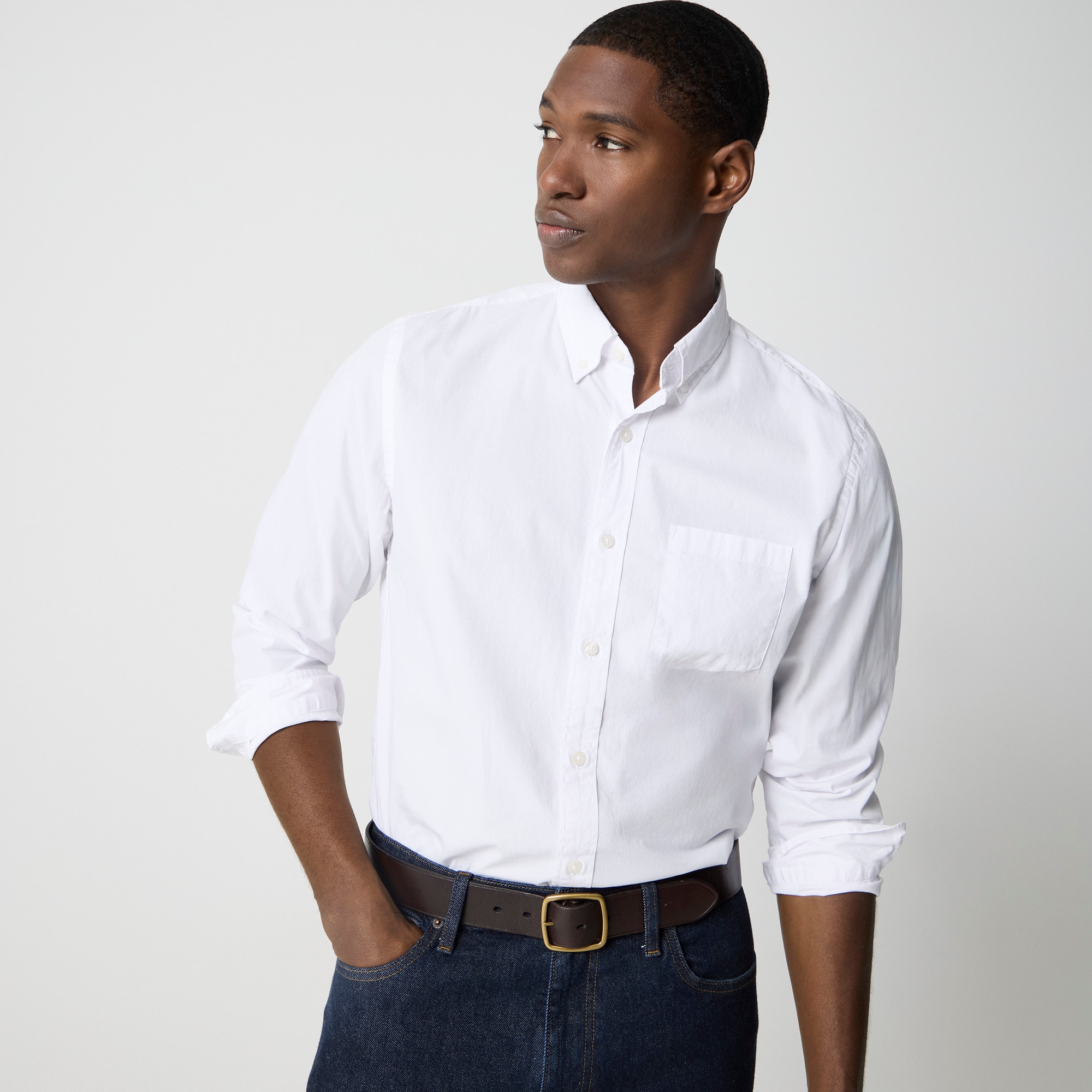 mens Classic flex casual shirt