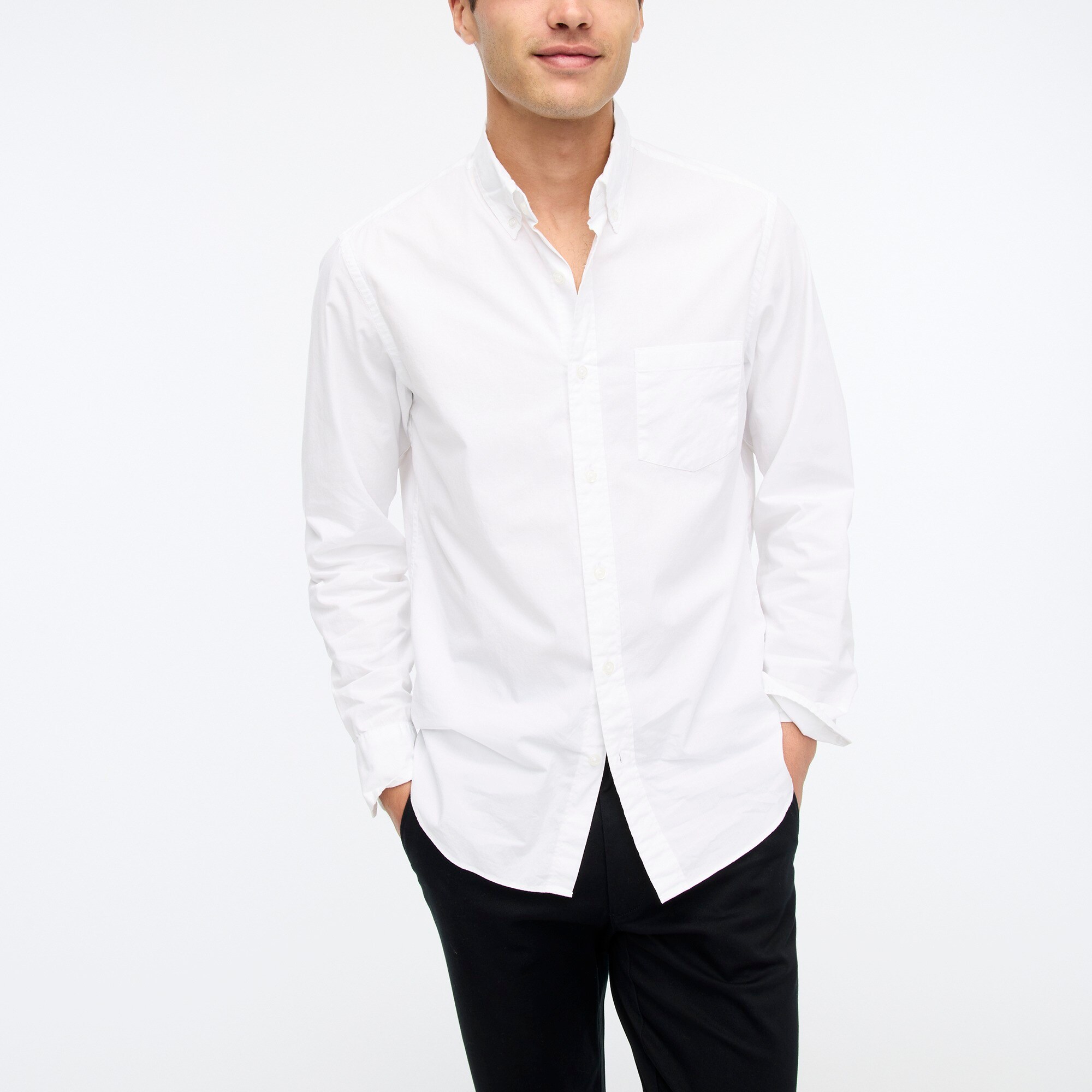 Factory: Solid Casual Shirt For Men