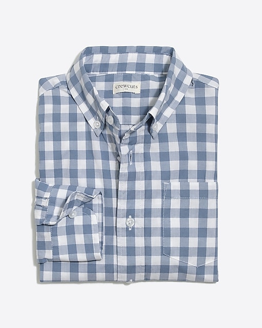 boys Boys&apos; long-sleeve flex patterned washed shirt
