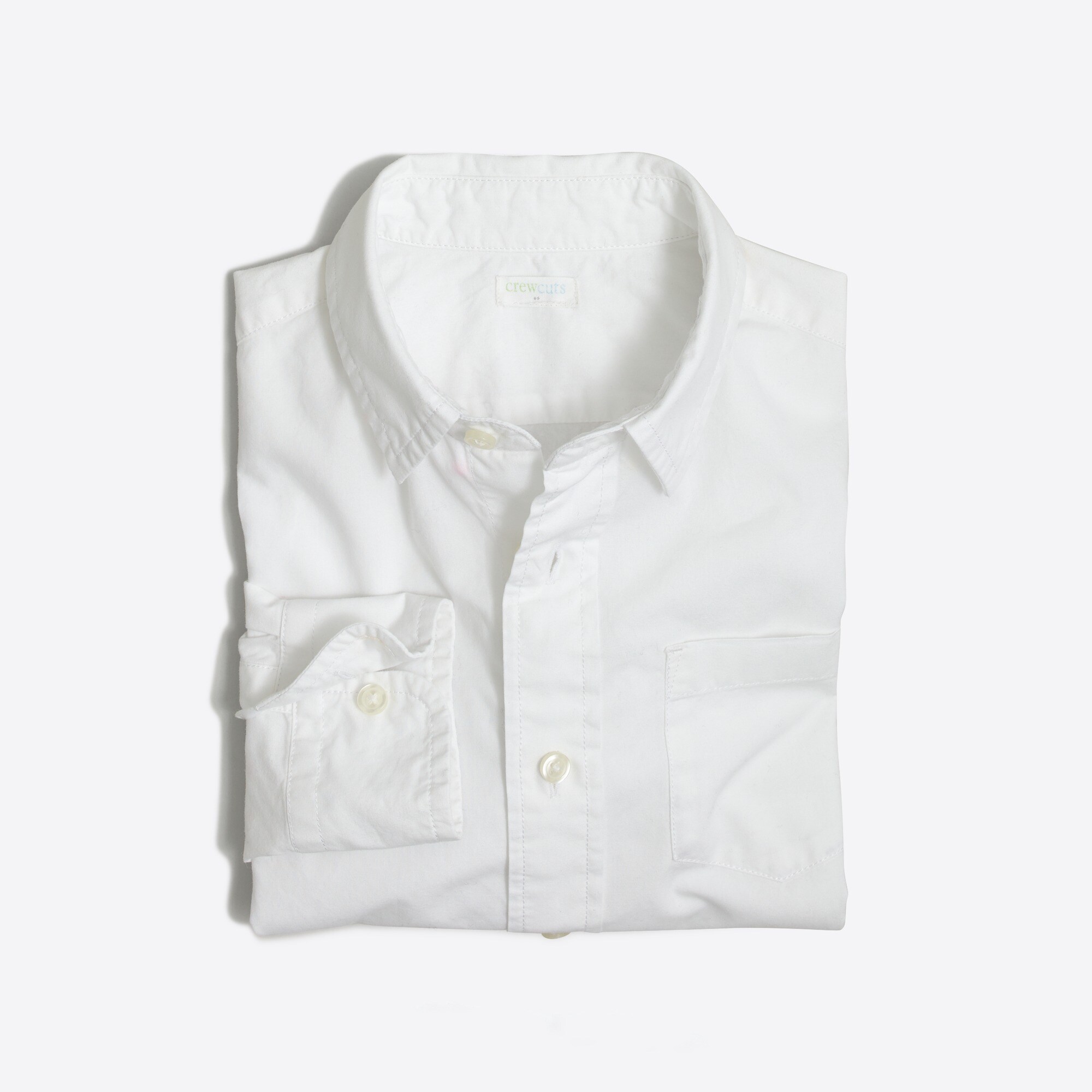  Kids' long-sleeve flex washed shirt