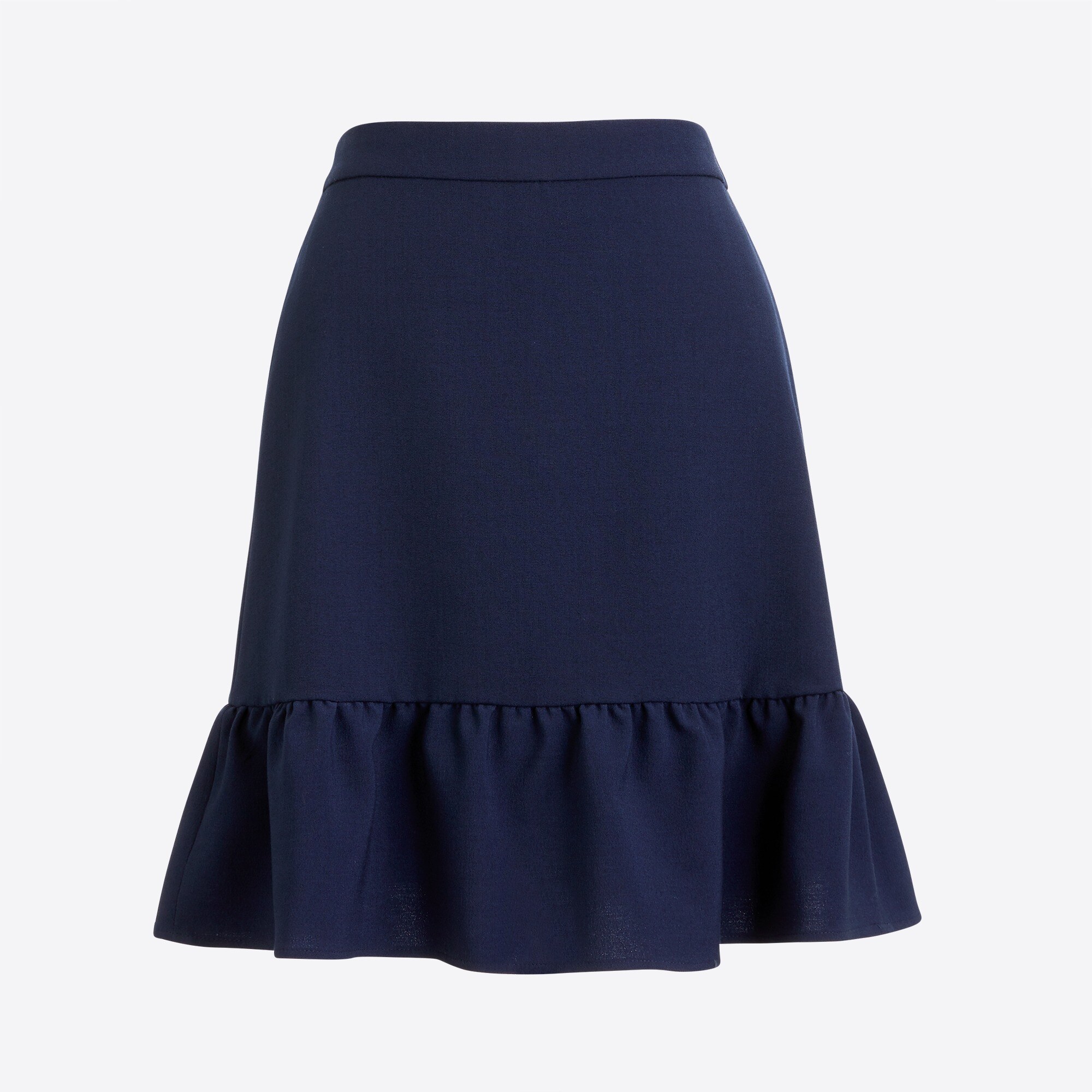 Flounce mini skirt