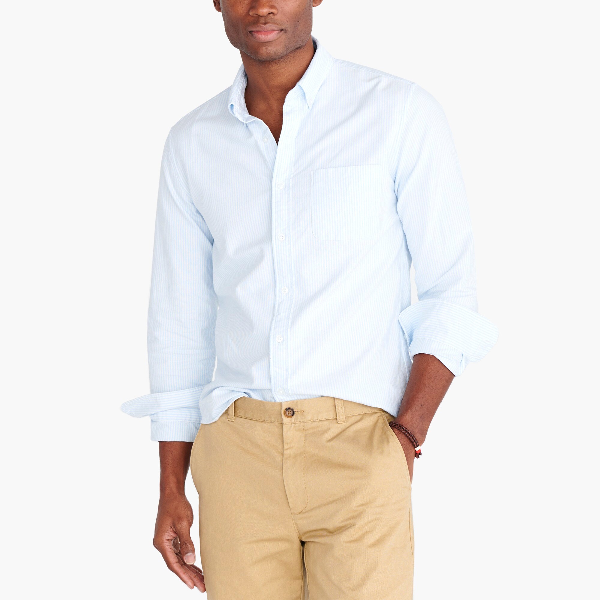  Slim flex oxford shirt