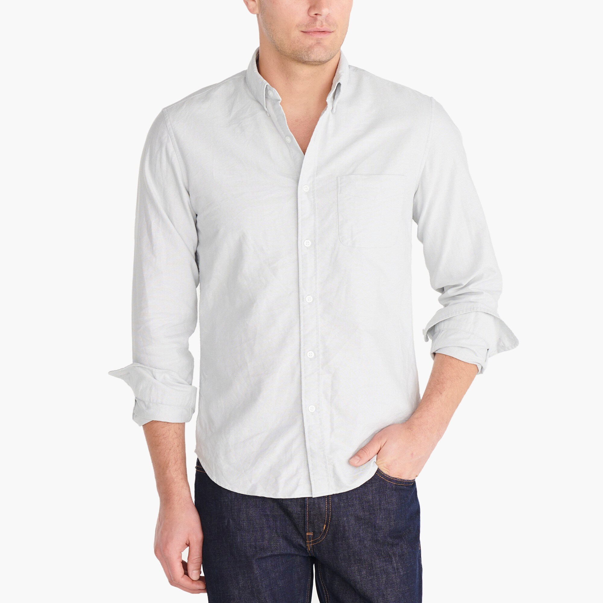 mens Slim flex oxford shirt