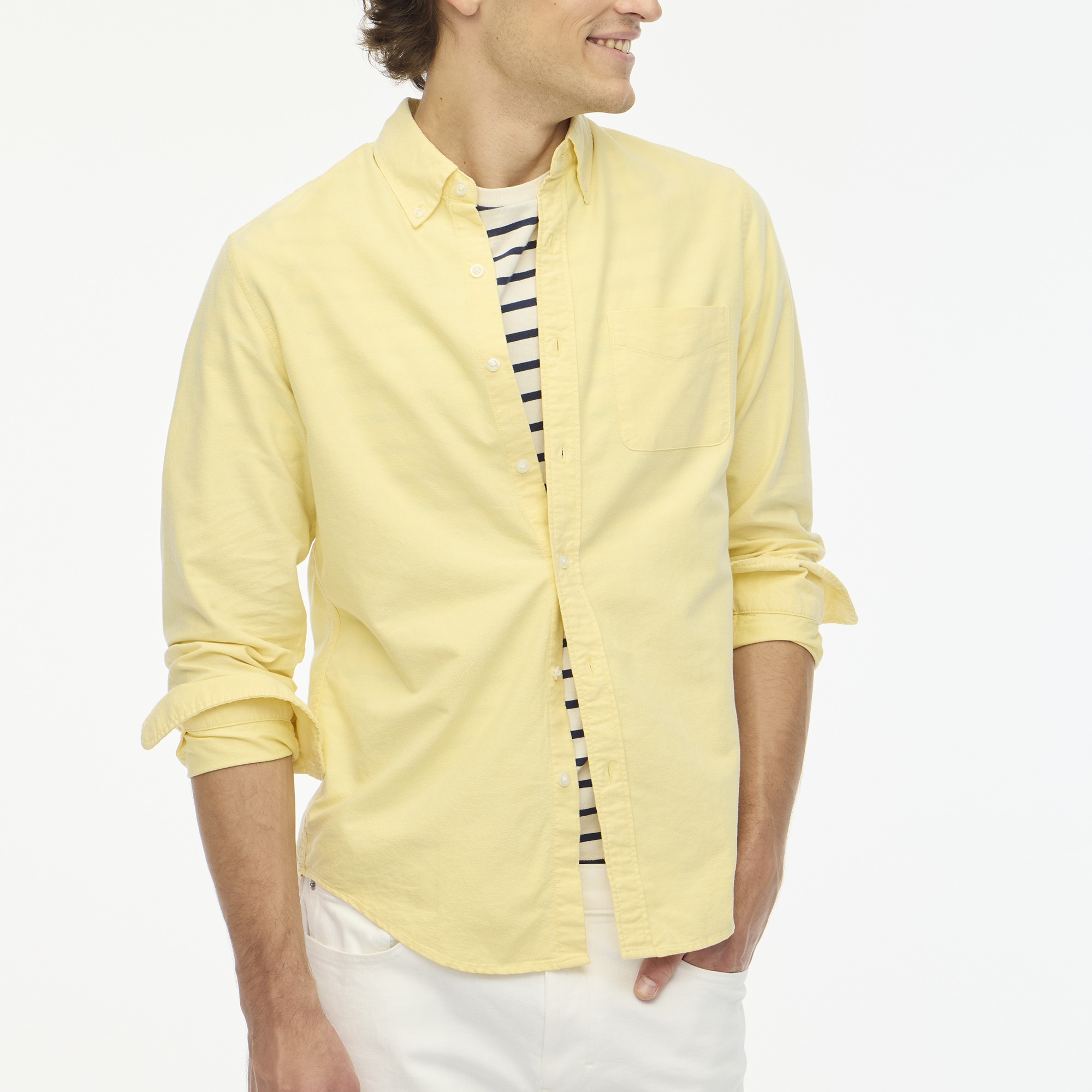 mens Slim flex oxford shirt