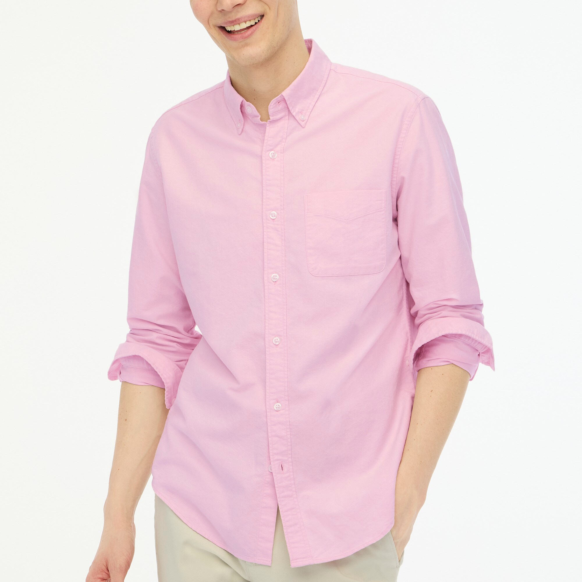 mens Flex oxford casual shirt