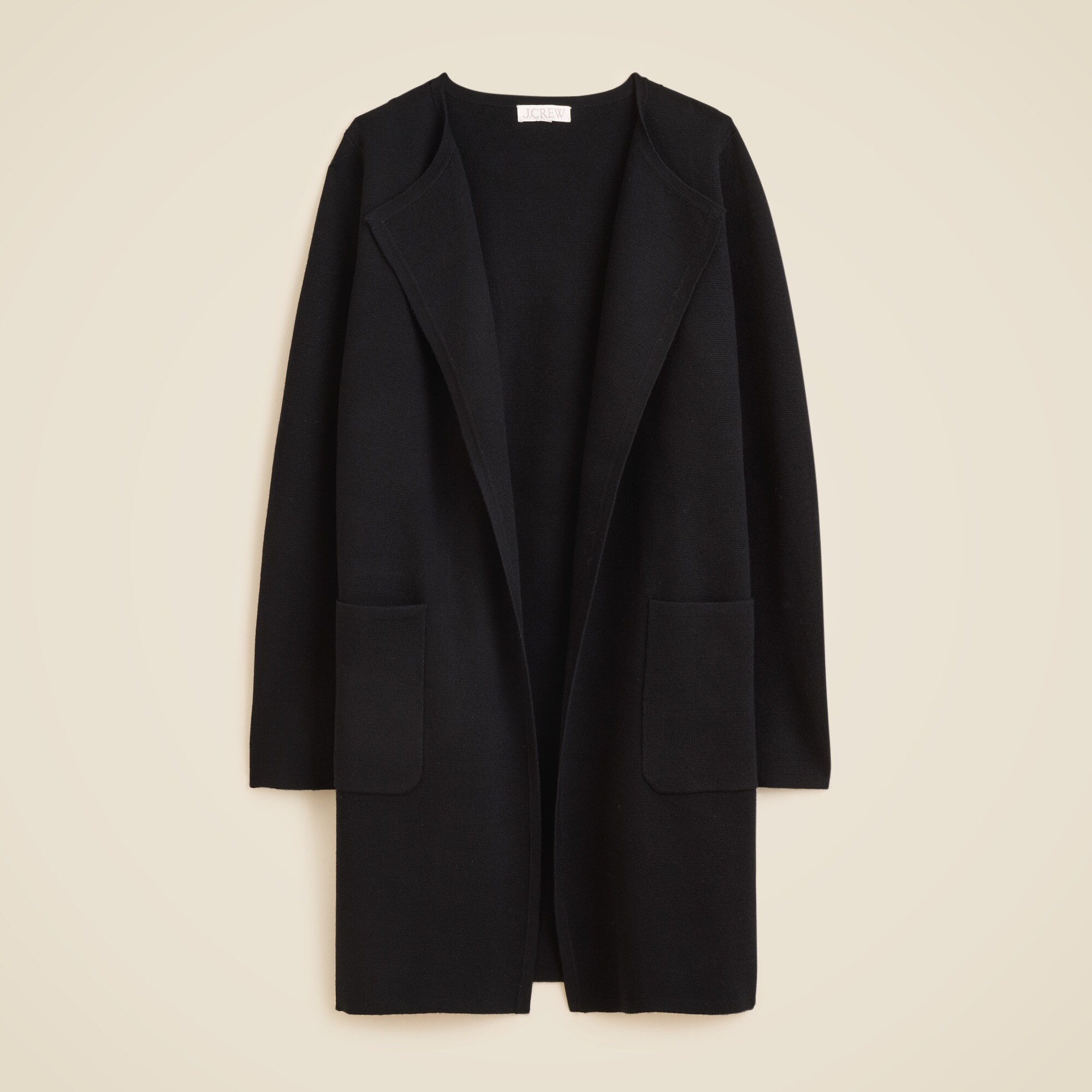 Juliette Collarless Sweater-blazer For Women | J.Crew