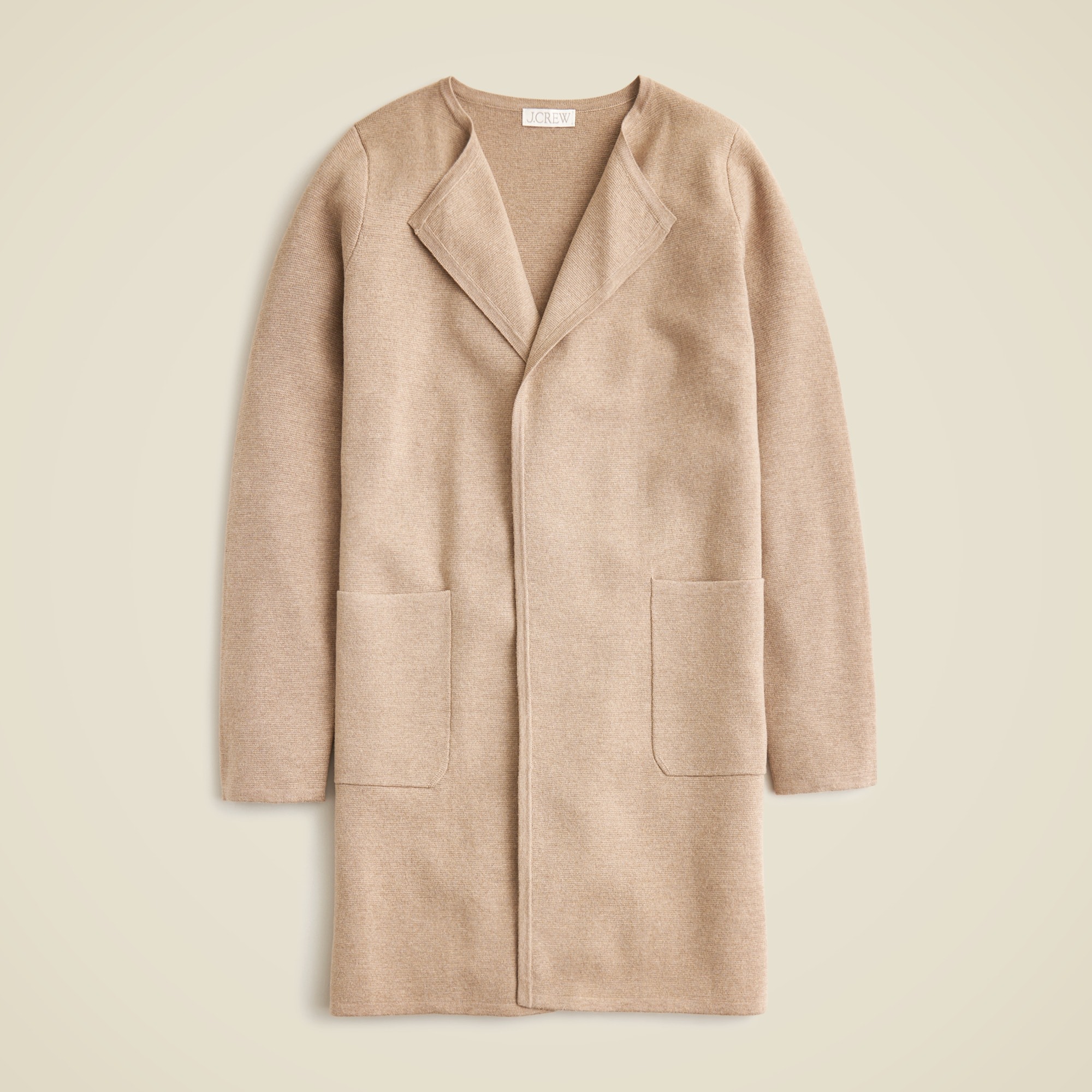 J crew juliette collarless sweater on sale