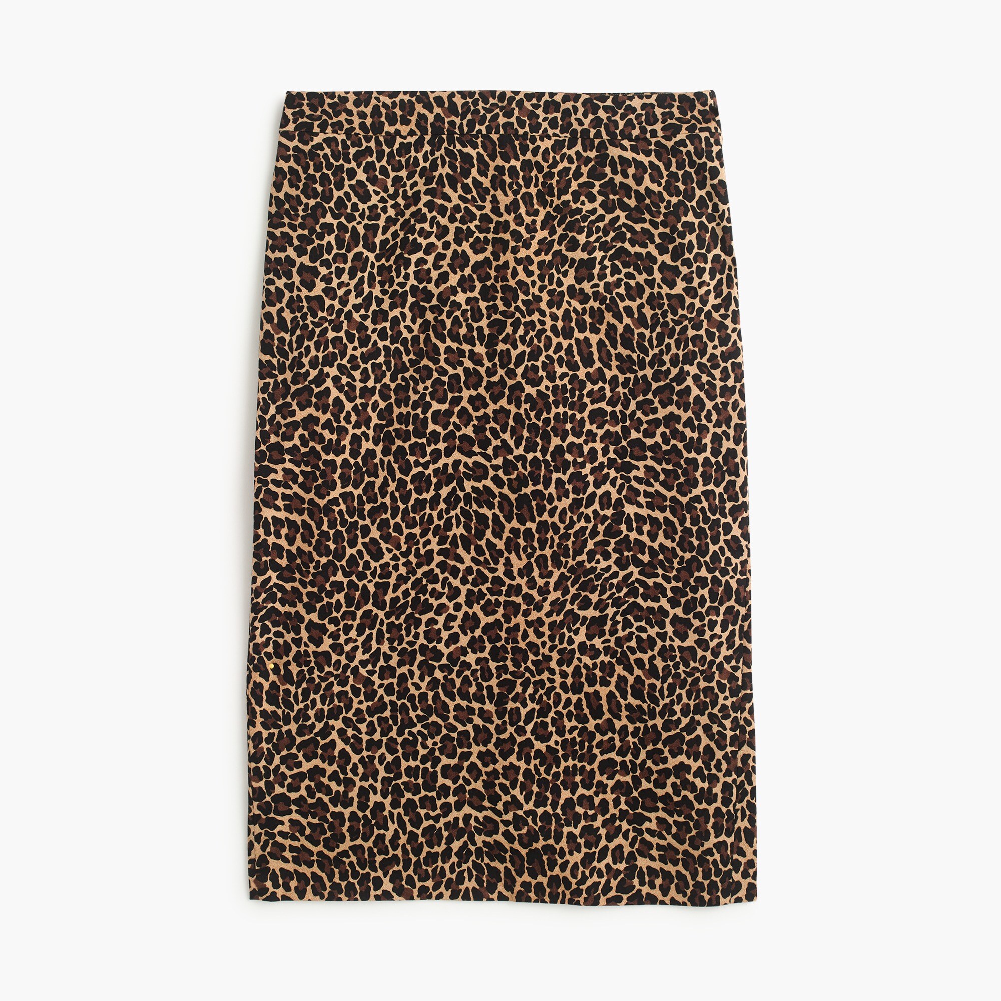 No. 2 Pencil® skirt in leopard bi-stretch cotton