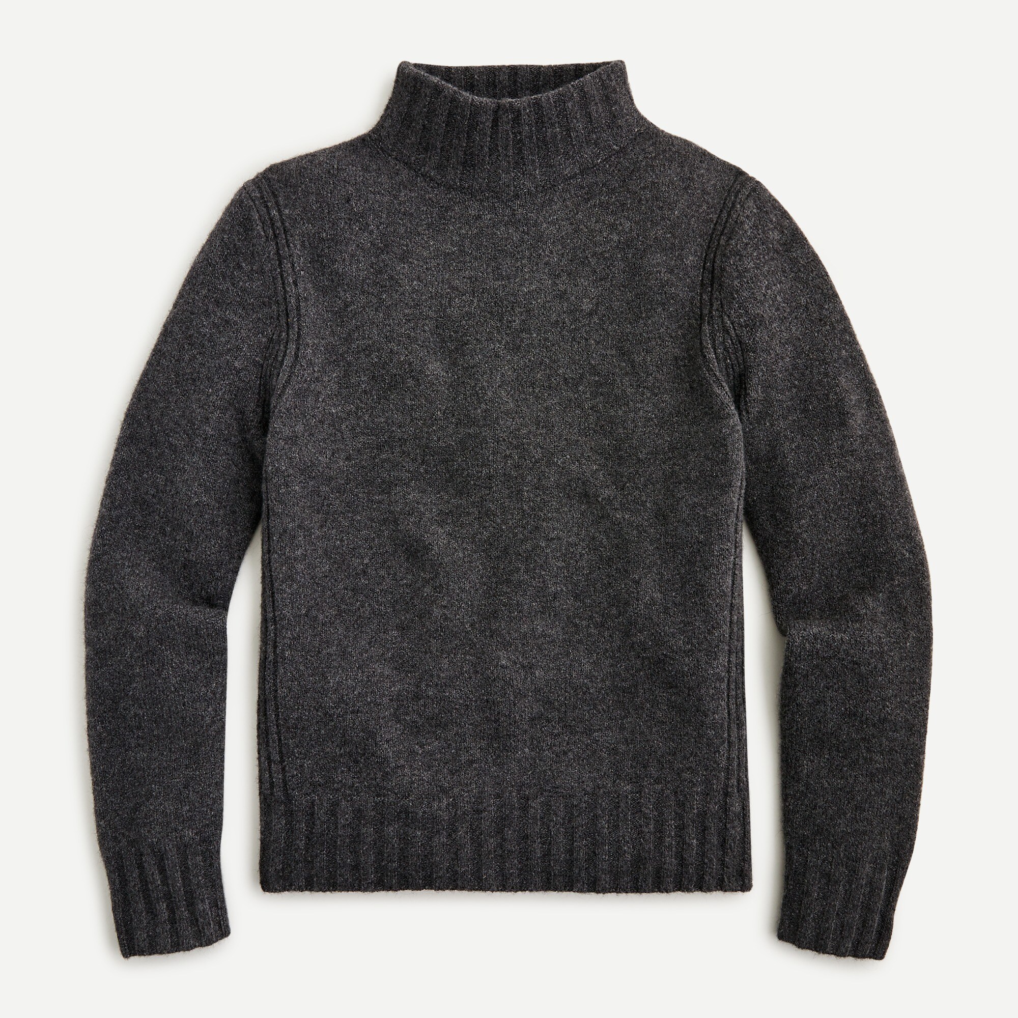 Mockneck sweater in Supersoft yarn
