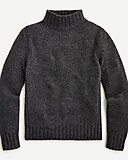 Mockneck sweater in Supersoft yarn