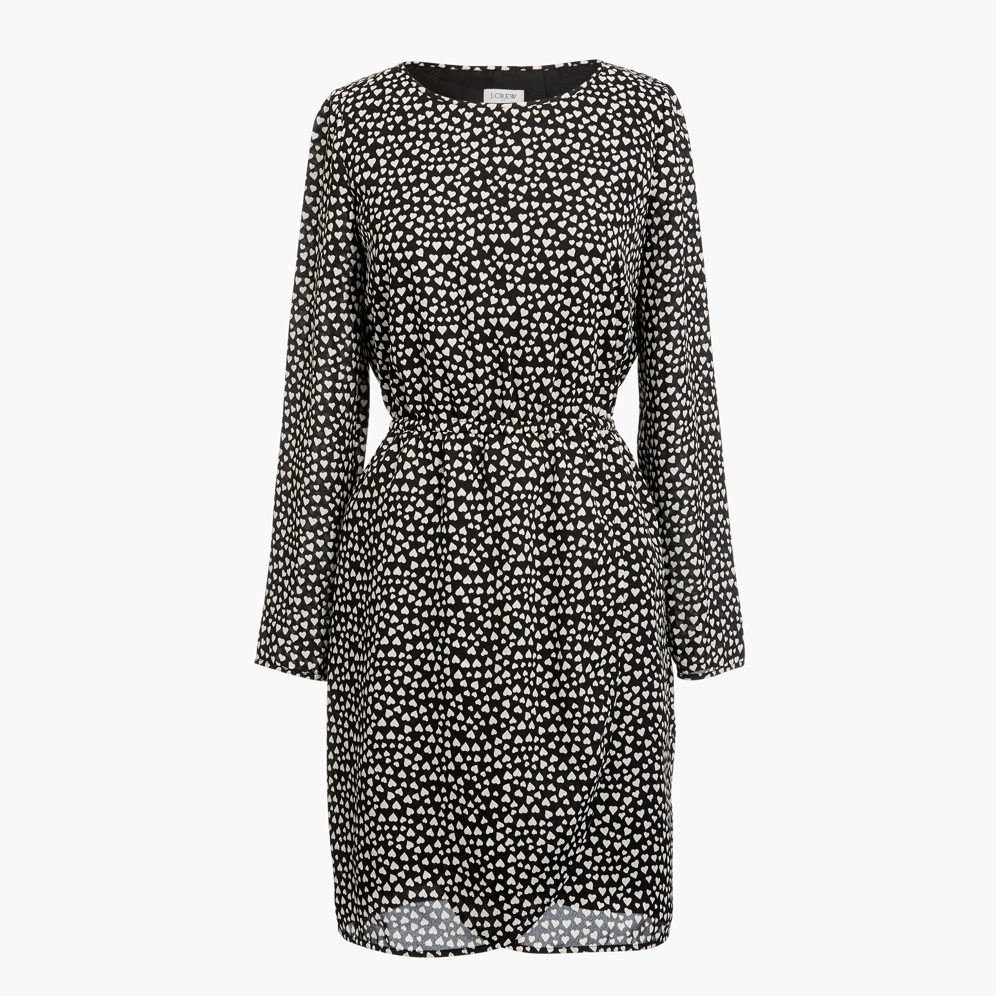 Printed tulip hem dress