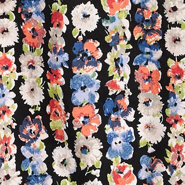 Ruffle-sleeve top CHARLOTTE FLORAL factory: ruffle-sleeve top for women