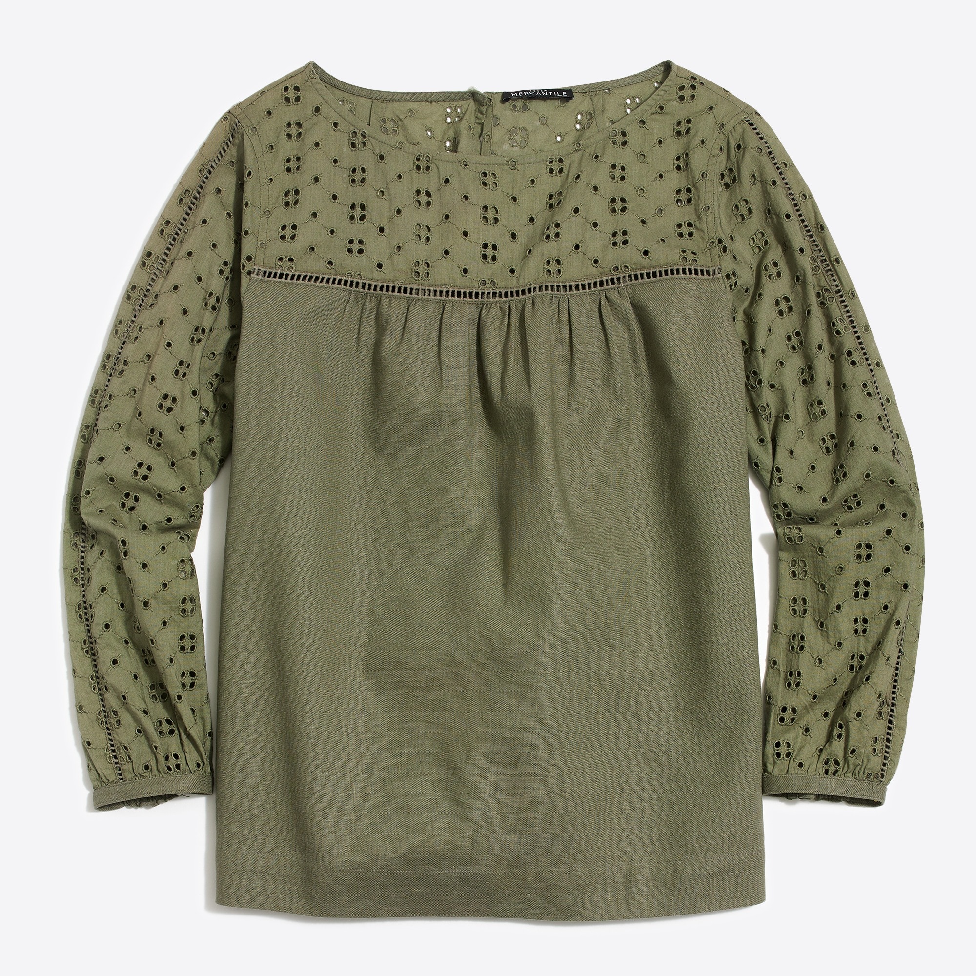 Eyelet top