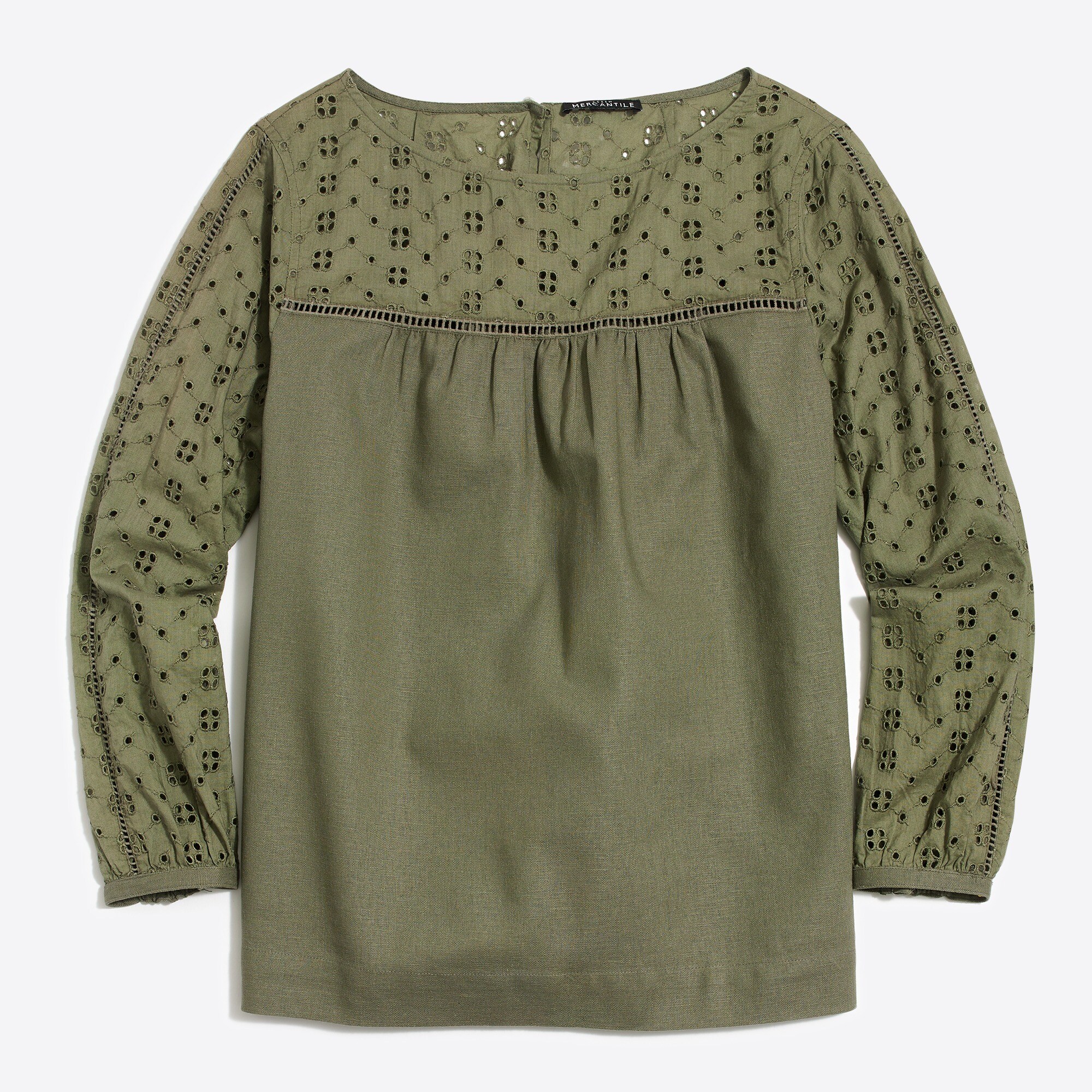 Eyelet top
