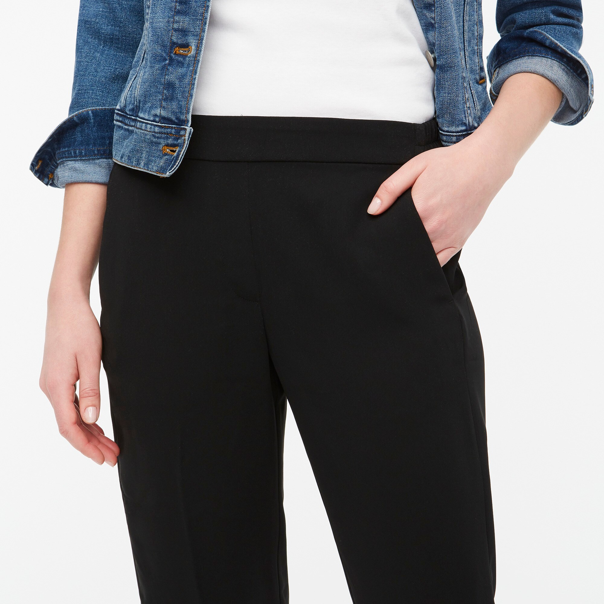 Jamie pant with elastic waist
