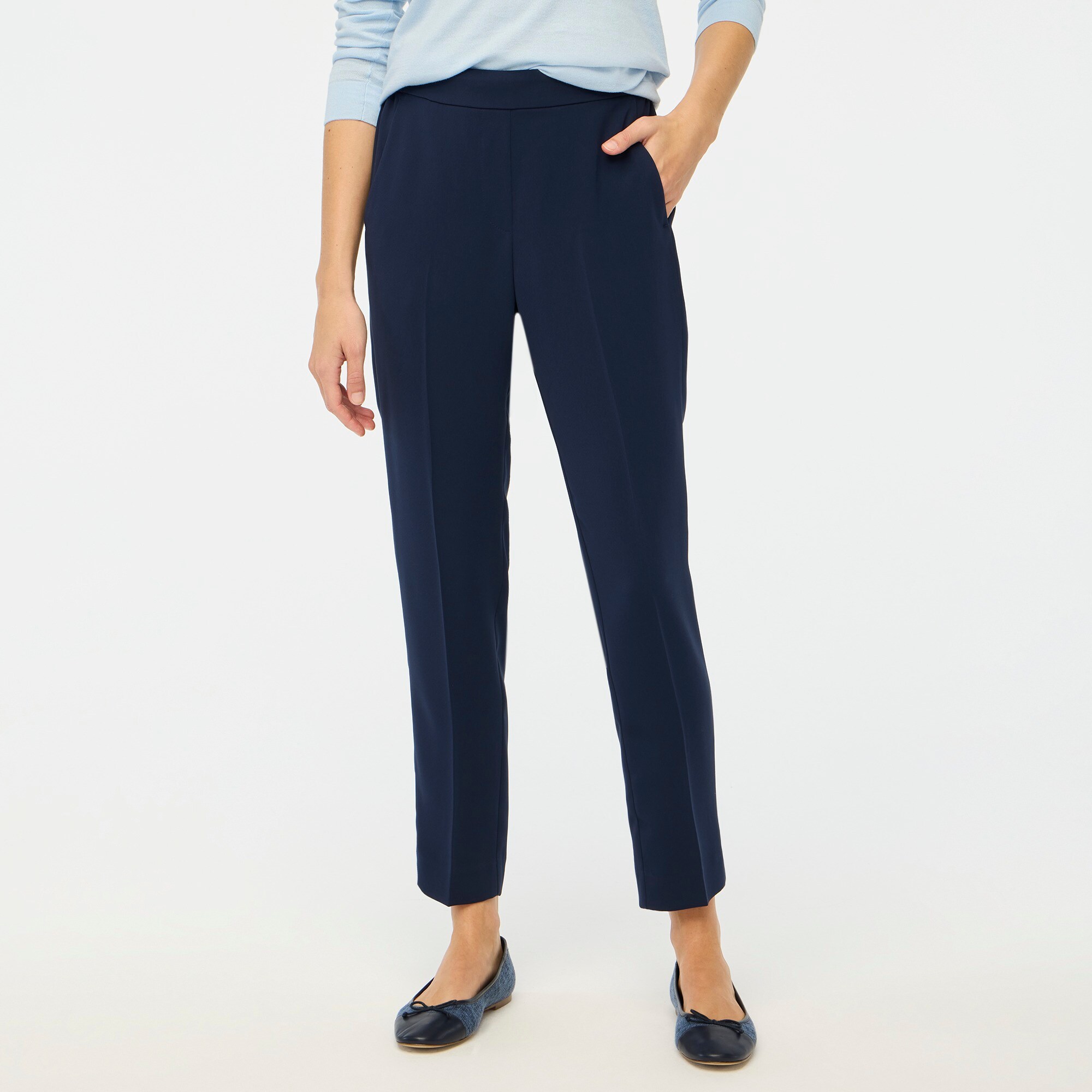 factory: jamie pant with elastic waist for women