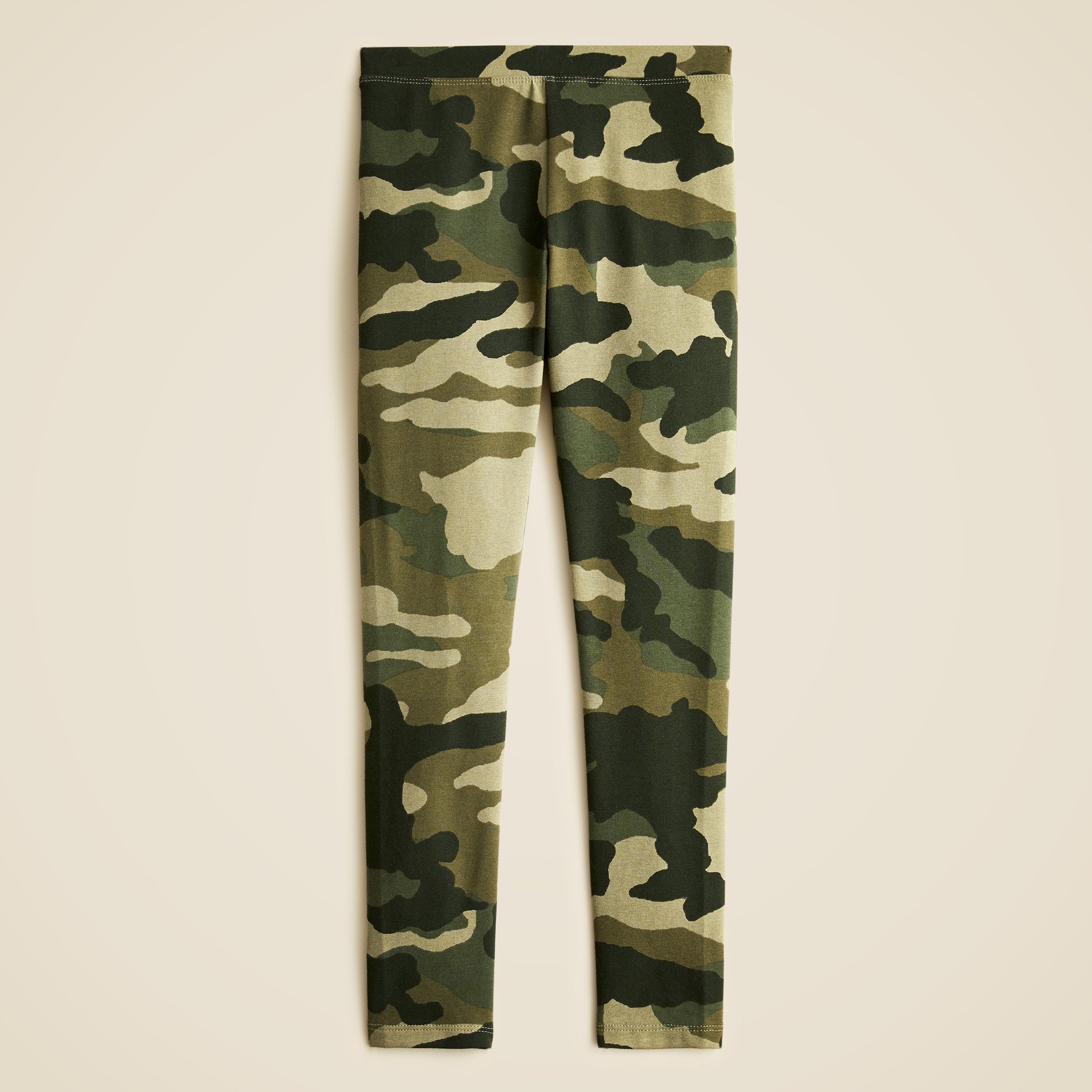 Girls' everyday leggings in camo